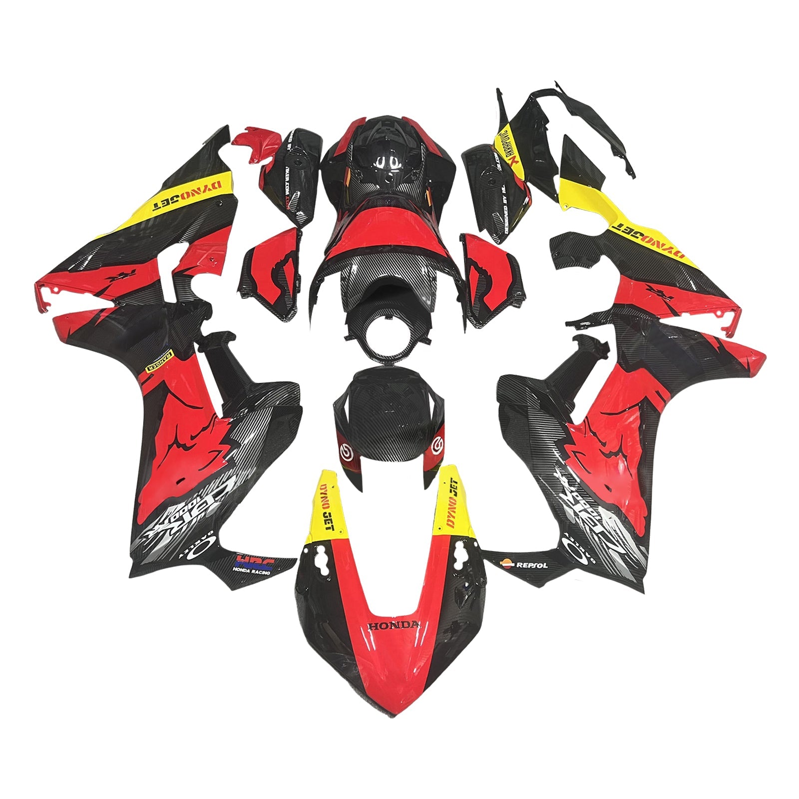 Injection Fairing Kit Bodywork Plastic ABS For Honda CBR1000RR 2017-2023