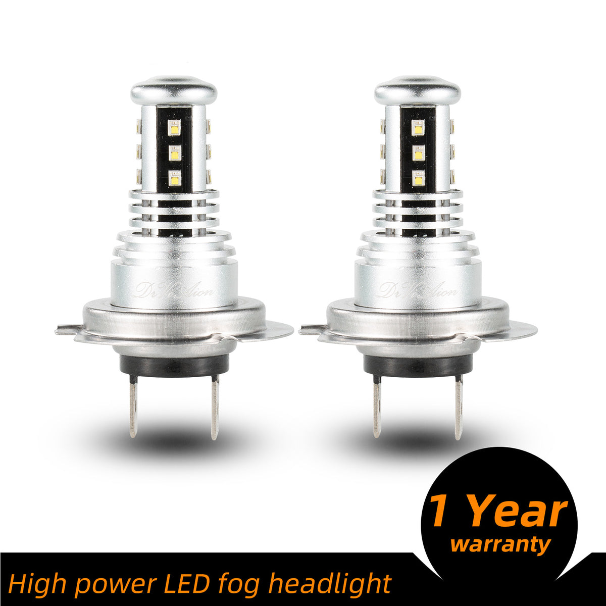 H7 LED Headlight 6000K 2000W 300000LM Low Beam bulbs High Power