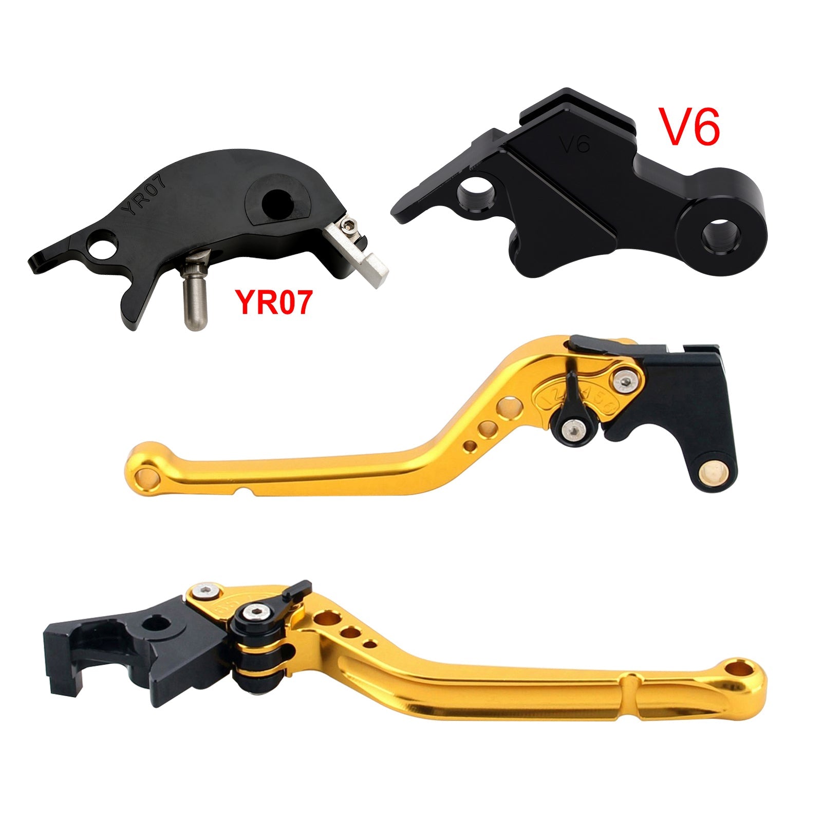 Long Clutch Brake Lever fit for YAMAHA XSR900 XSR900GP MT-09 MT-09SP 2024-2025