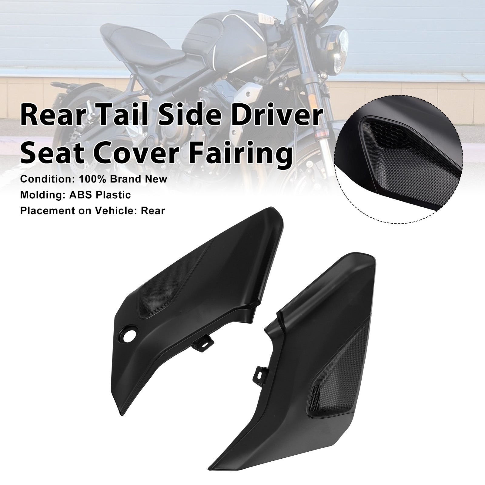 2022-2026 For Trident 660 Side Seat Panel Fairing Cowl