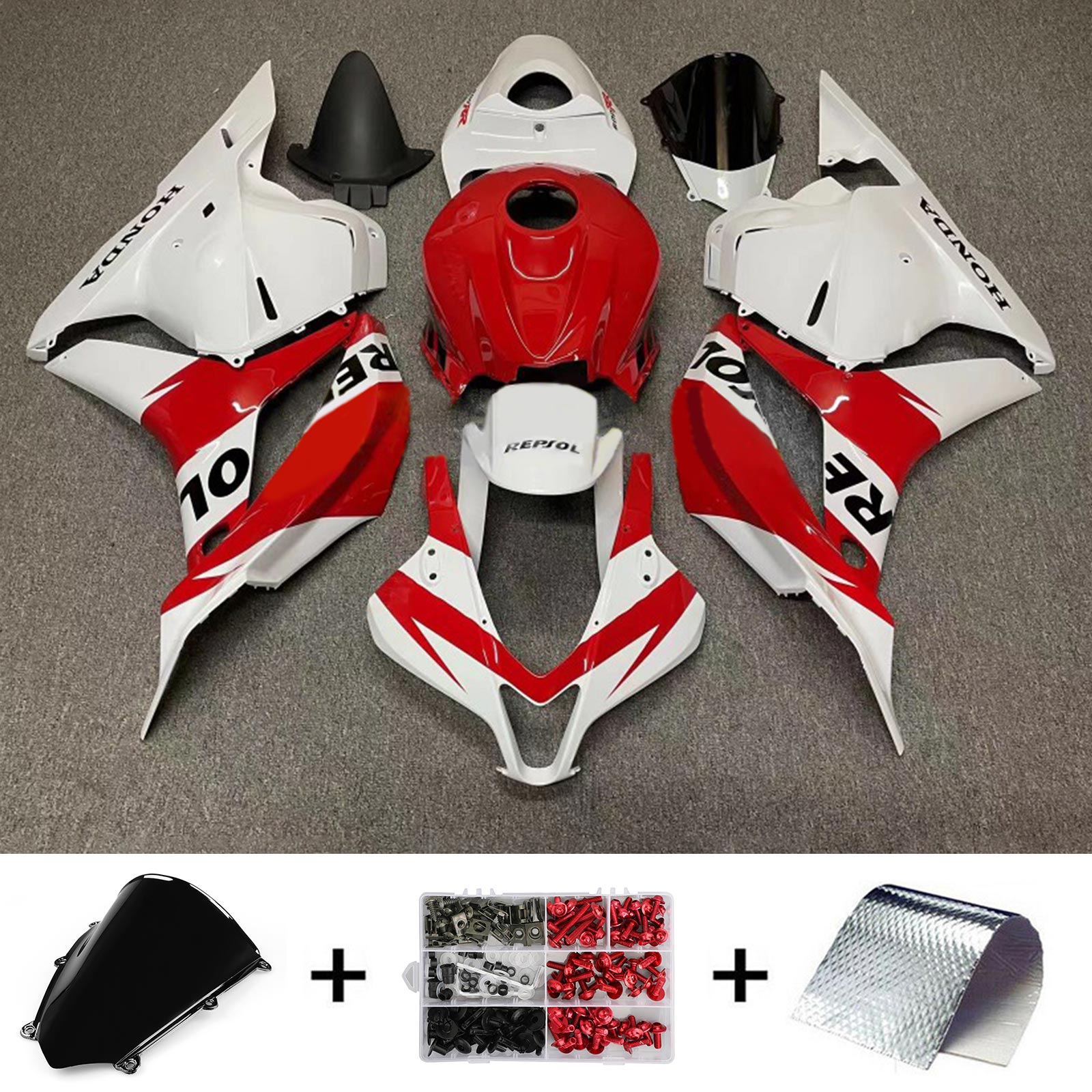 2007-2008 Honda CBR600RR F5 Fairing Kit Bodywork Plastic ABS