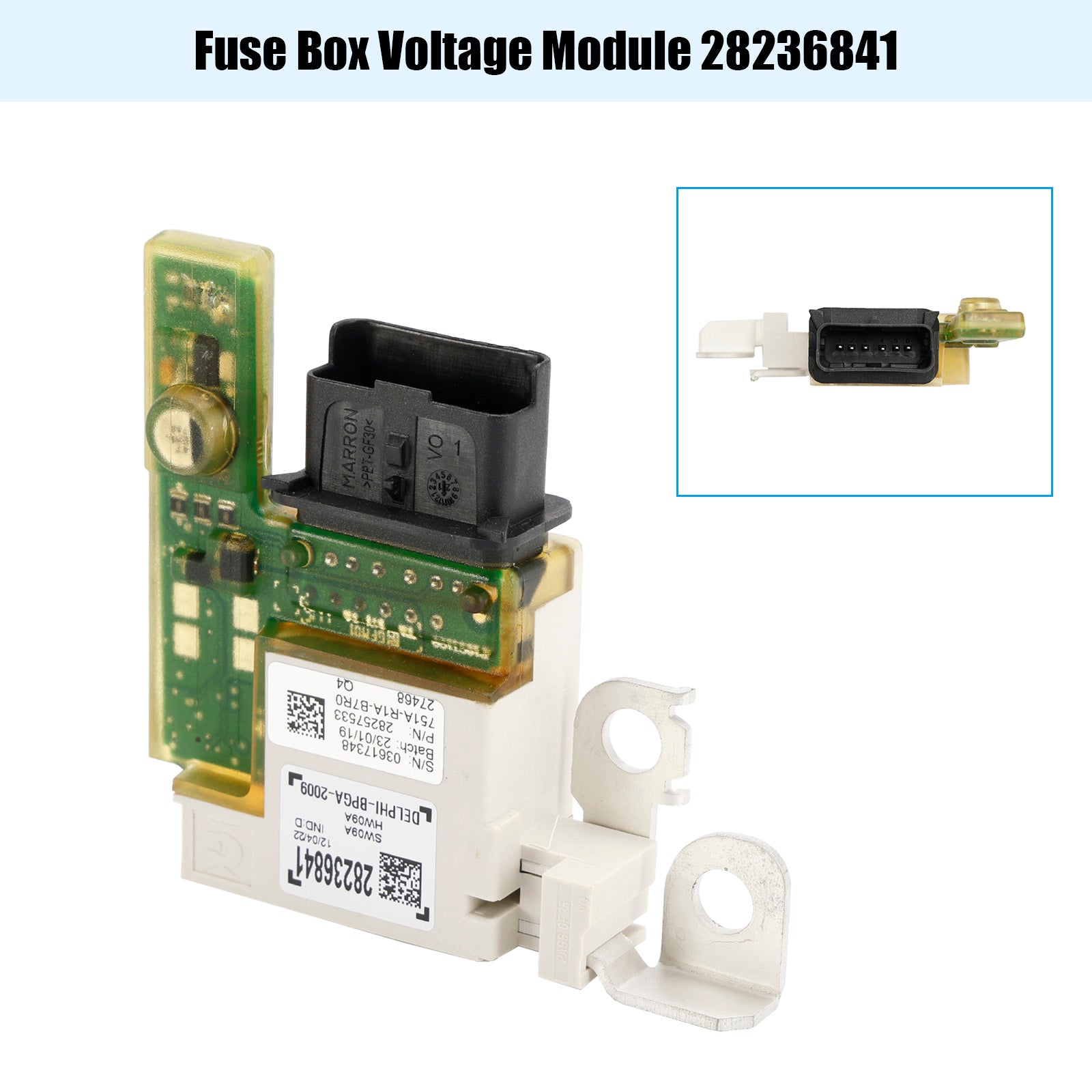 2009-2016 Peugeot 3008 1.6 HDi Fuse Box Voltage Module 28236841