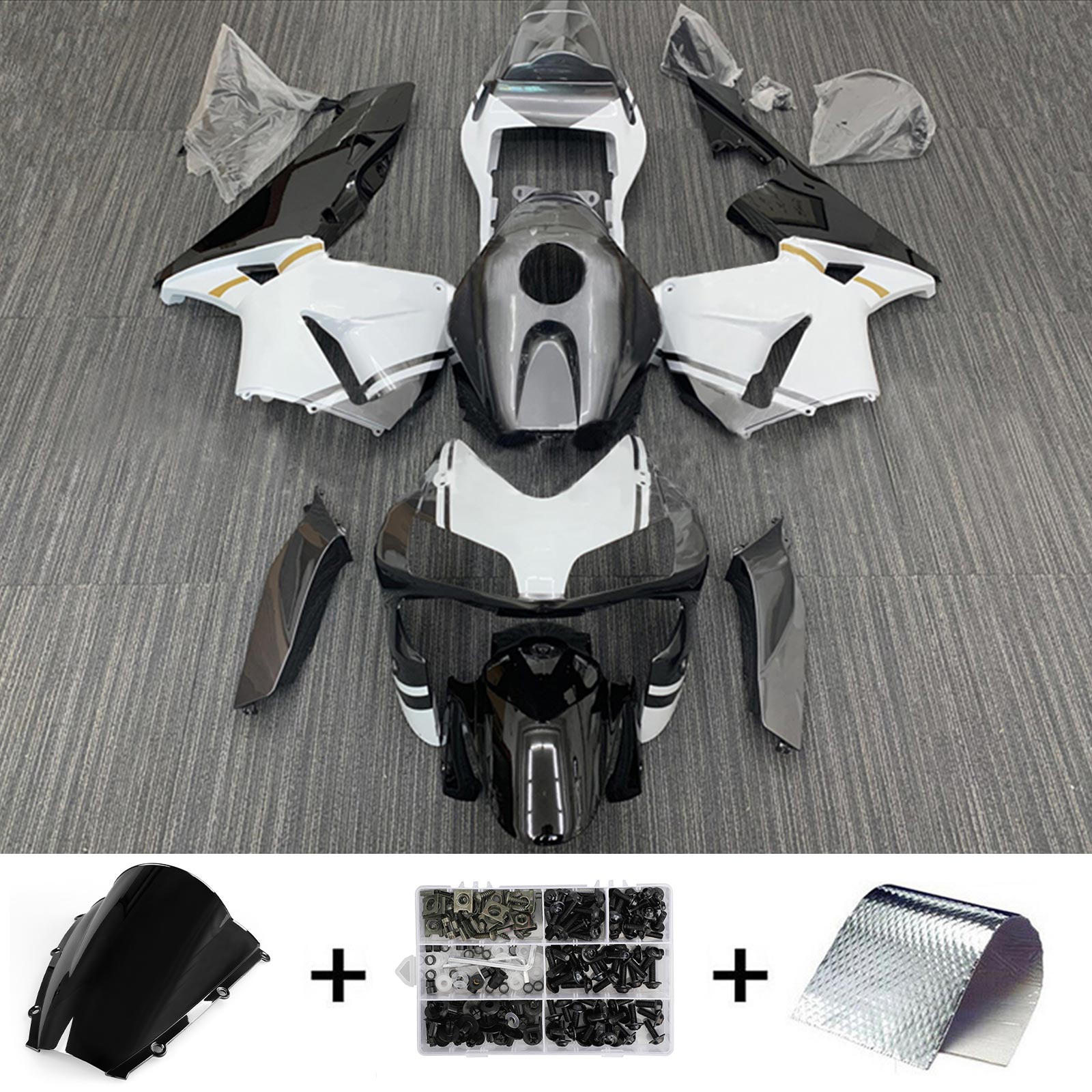 2003-2004 Honda CBR600RR F5 Fairing Kit Bodywork Plastic ABS