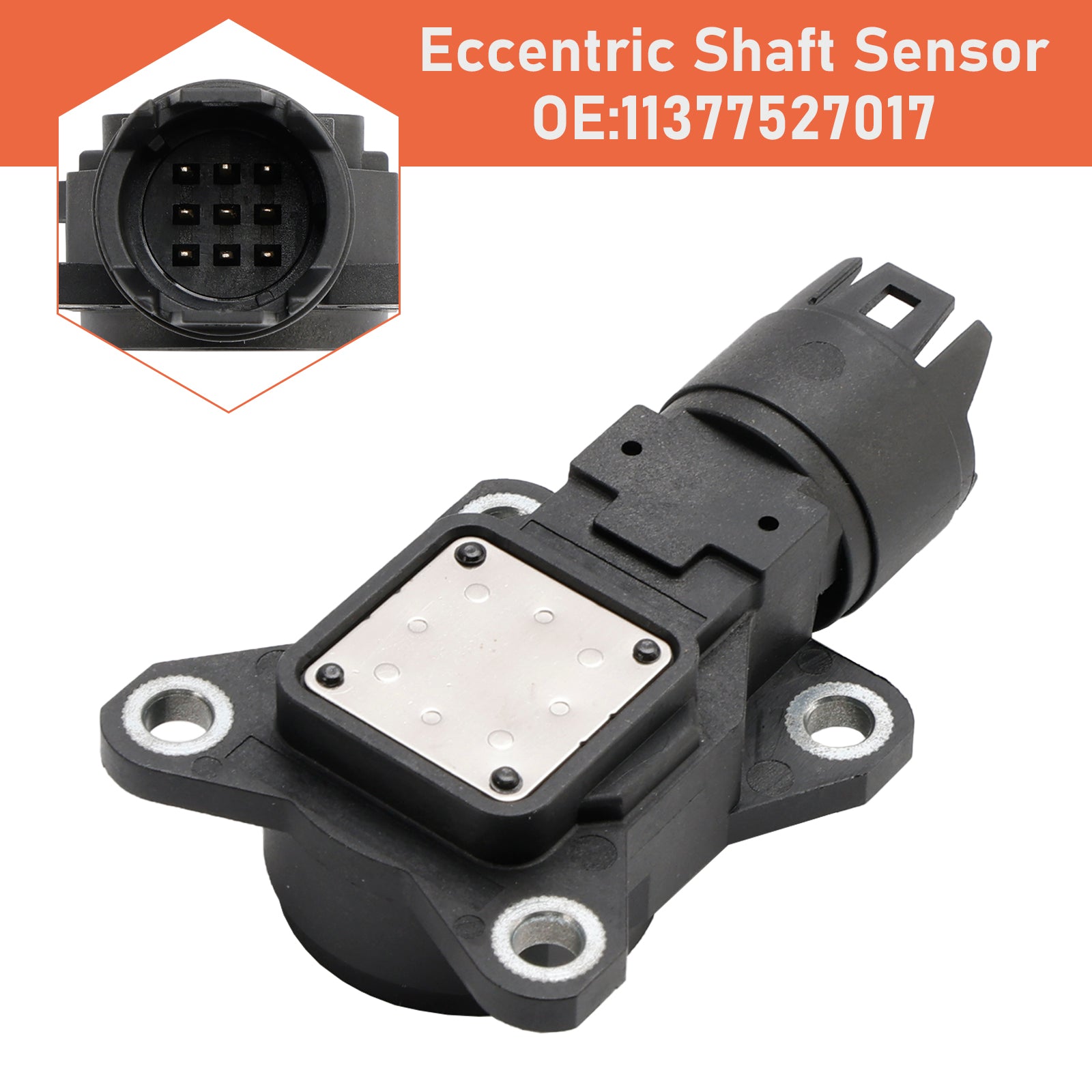 2004-2010 BMW X5 E53 / E70 V8 4.8L 9Pins Eccentric Shaft Sensor 11377527017 11377513784