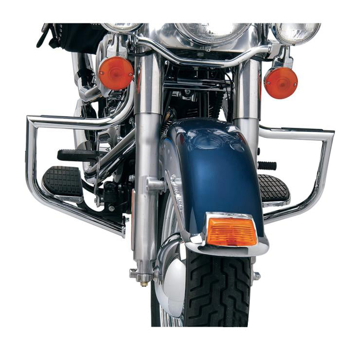 2005-2017 FLSTN Softail Deluxe ; Chrome Crash Bar Highway Engine Guard Generic