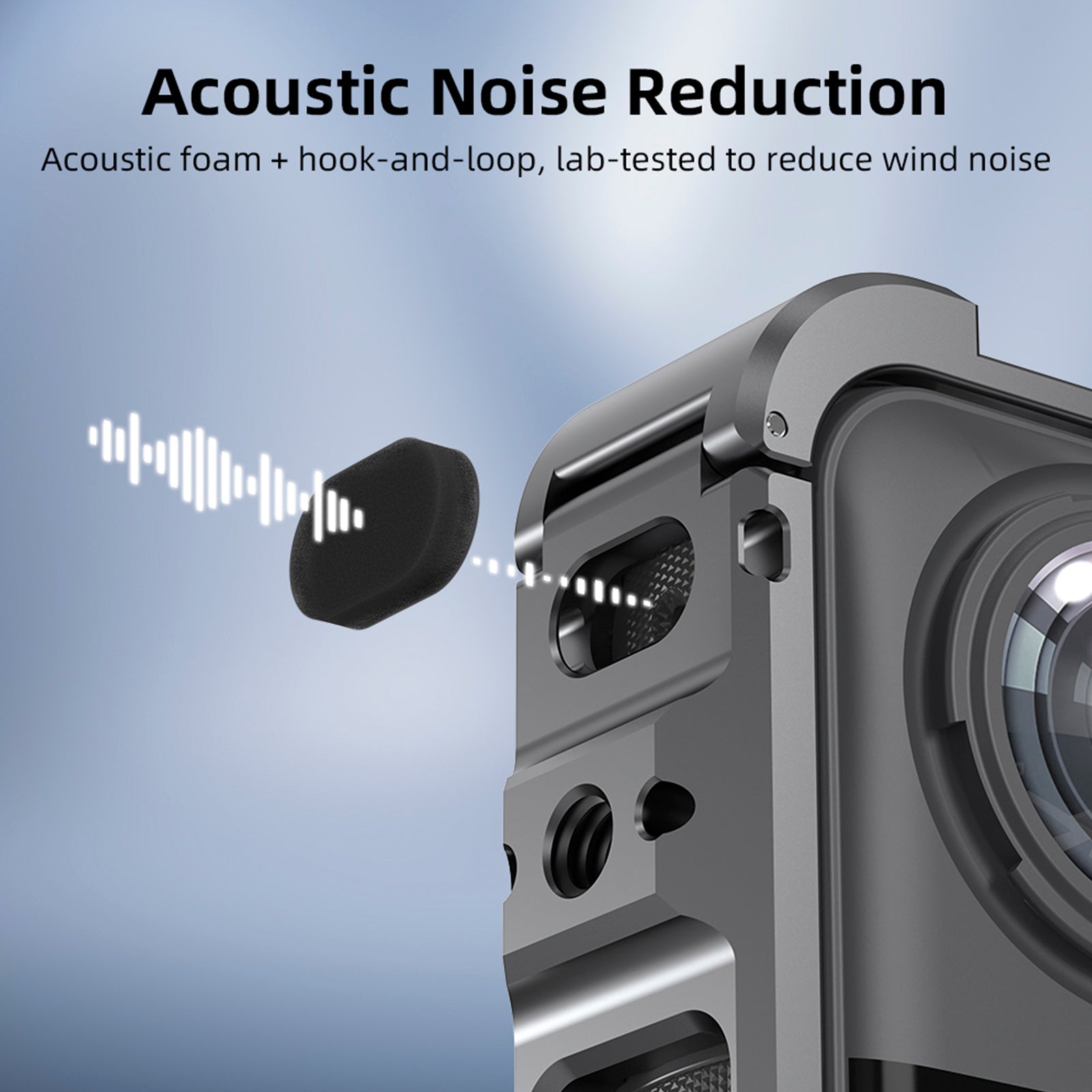 Utility Frame Case Cage for Insta360 X5 Protective Case Silicone Lens Cap Guard
