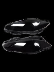 2010-2019 Jaguar XJ XJL Pair Front Headlight Lens Cover Shell Clear