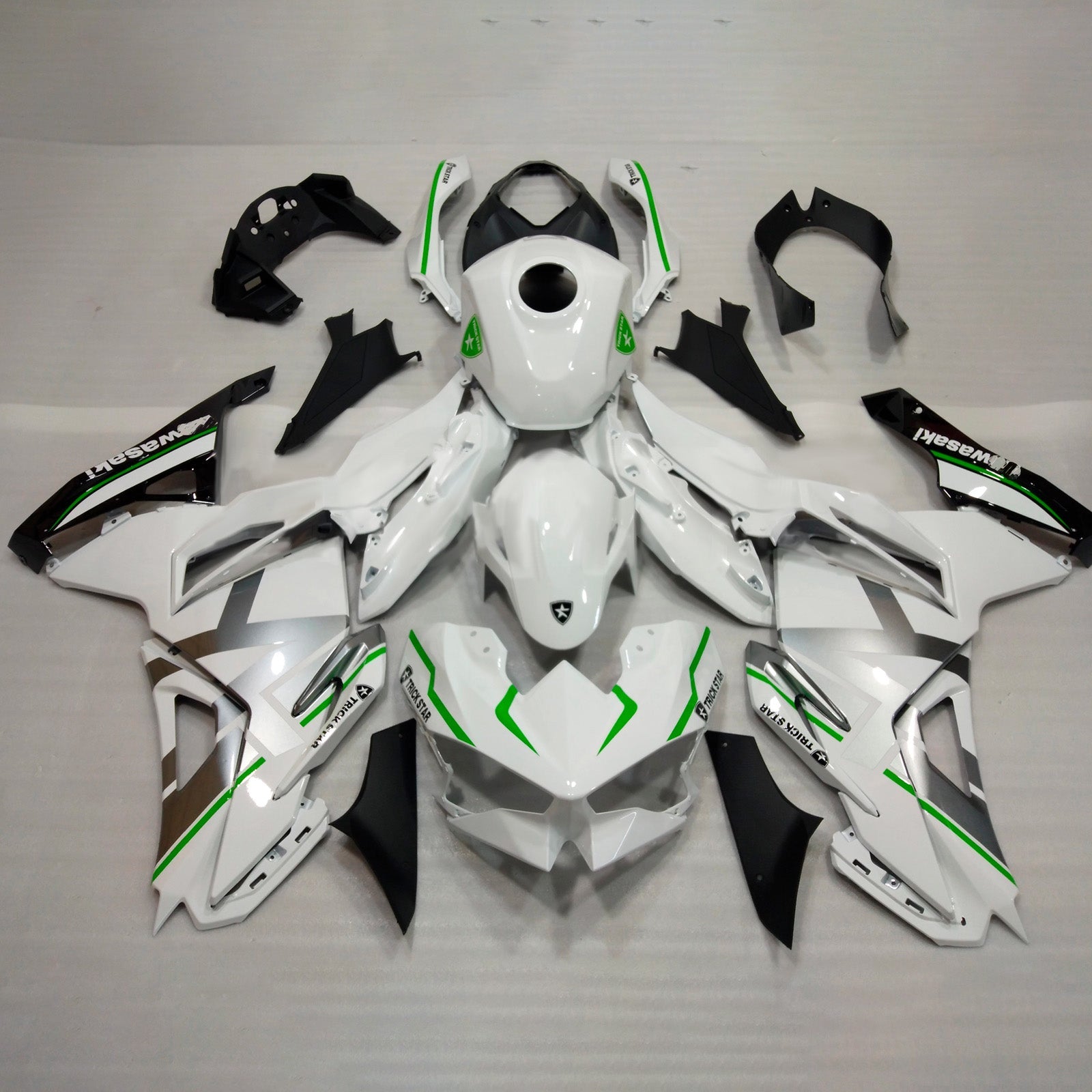 Injection Fairing Kit Bodywork ABS fit For Kawasaki Ninja 500 2024-2025