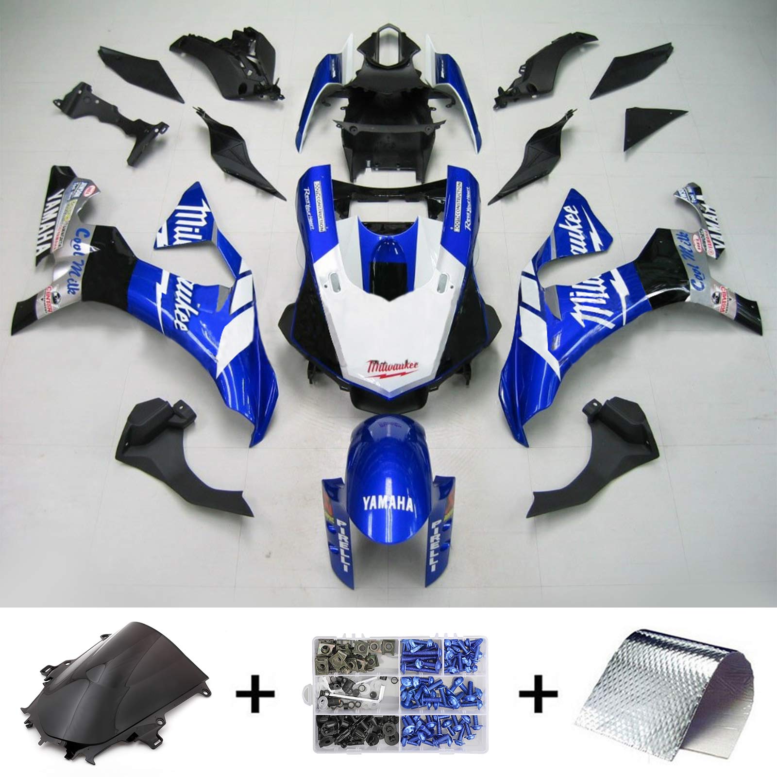 2015-2019 Yamaha YZF 1000 R1 Fairing Kit Generic