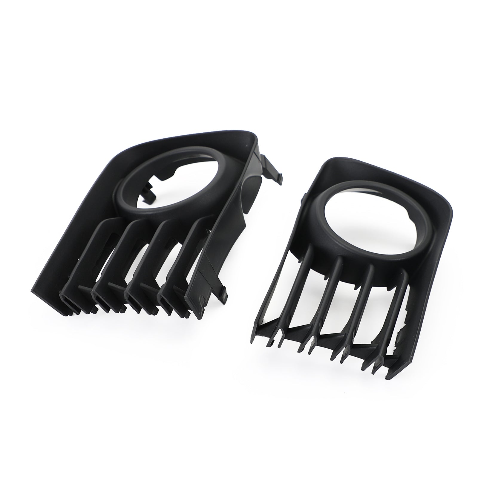 2004-2009 Toyota Prius (NHW20) 2pcs Bumper Fog Light Grille Grill Trim Cover 53113-47030 53112-47030 Black Generic