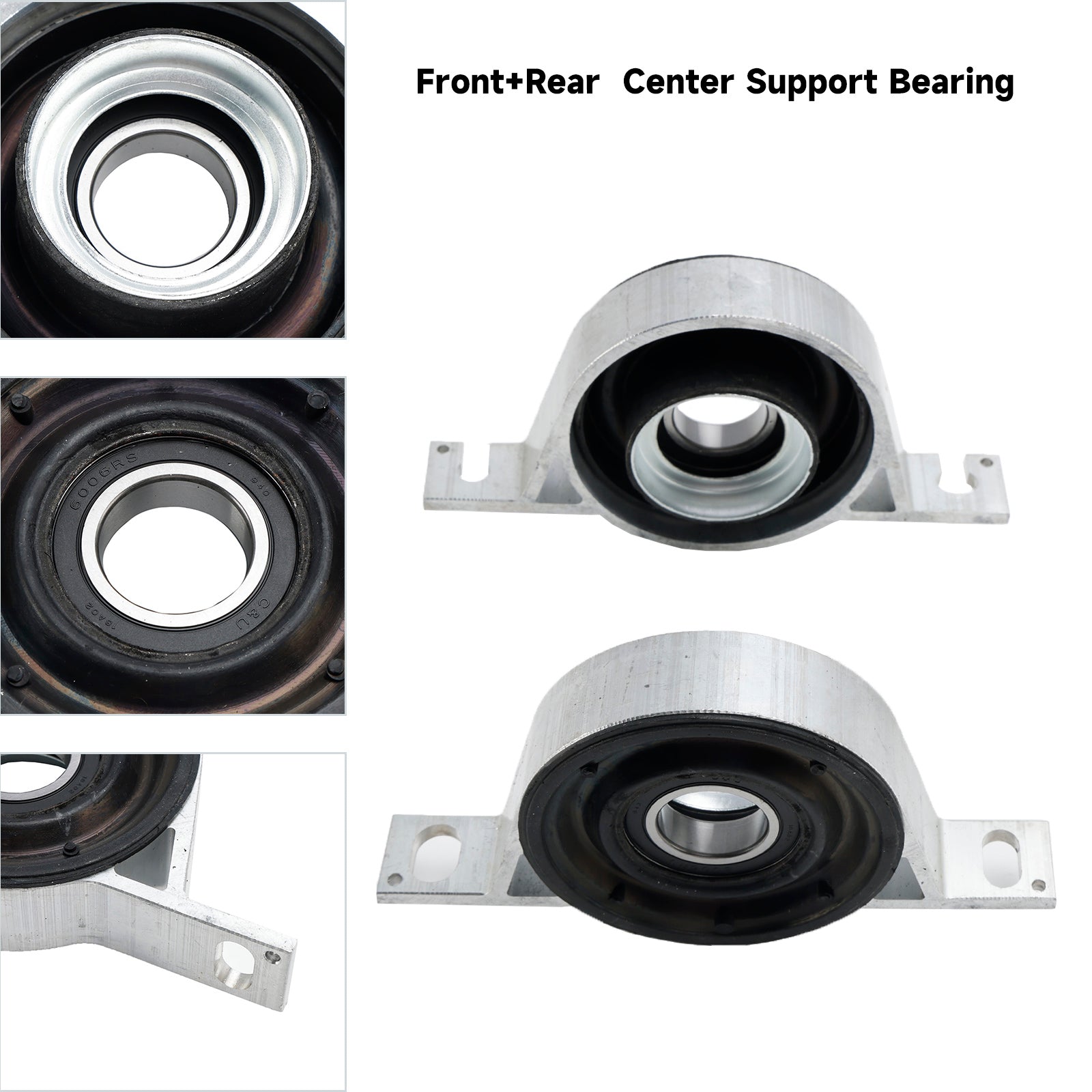 2010 - 2011 Cadillac SRX AWD - 2.8l Turbocharged V6 Front+Rear Center Support Bearing 1016B6677XBFRNP