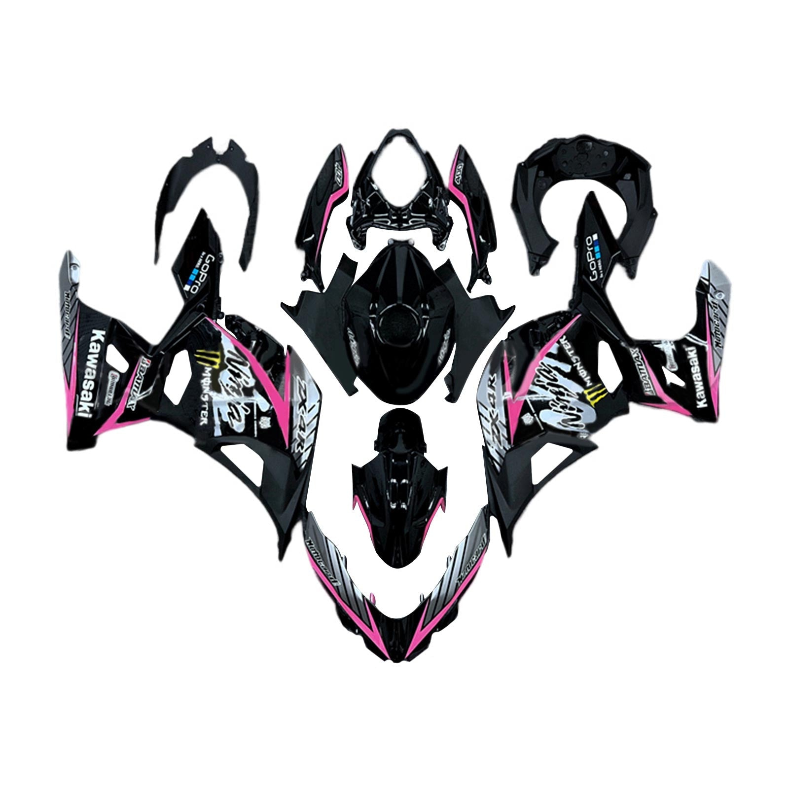 2018-2024 Kawasaki EX400/Ninja400 Fairing Kit