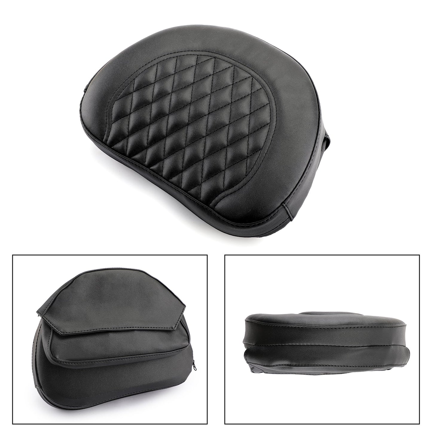 Touring Road Gilde FLTR Road King Generic Driver Rider Backrest Cushion Pad For