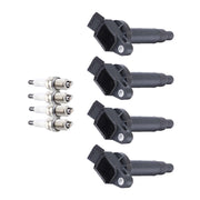2008 Toyota Matrix L4 1.8L 4x Ignition Coil+Spark Plug UF333 UF494