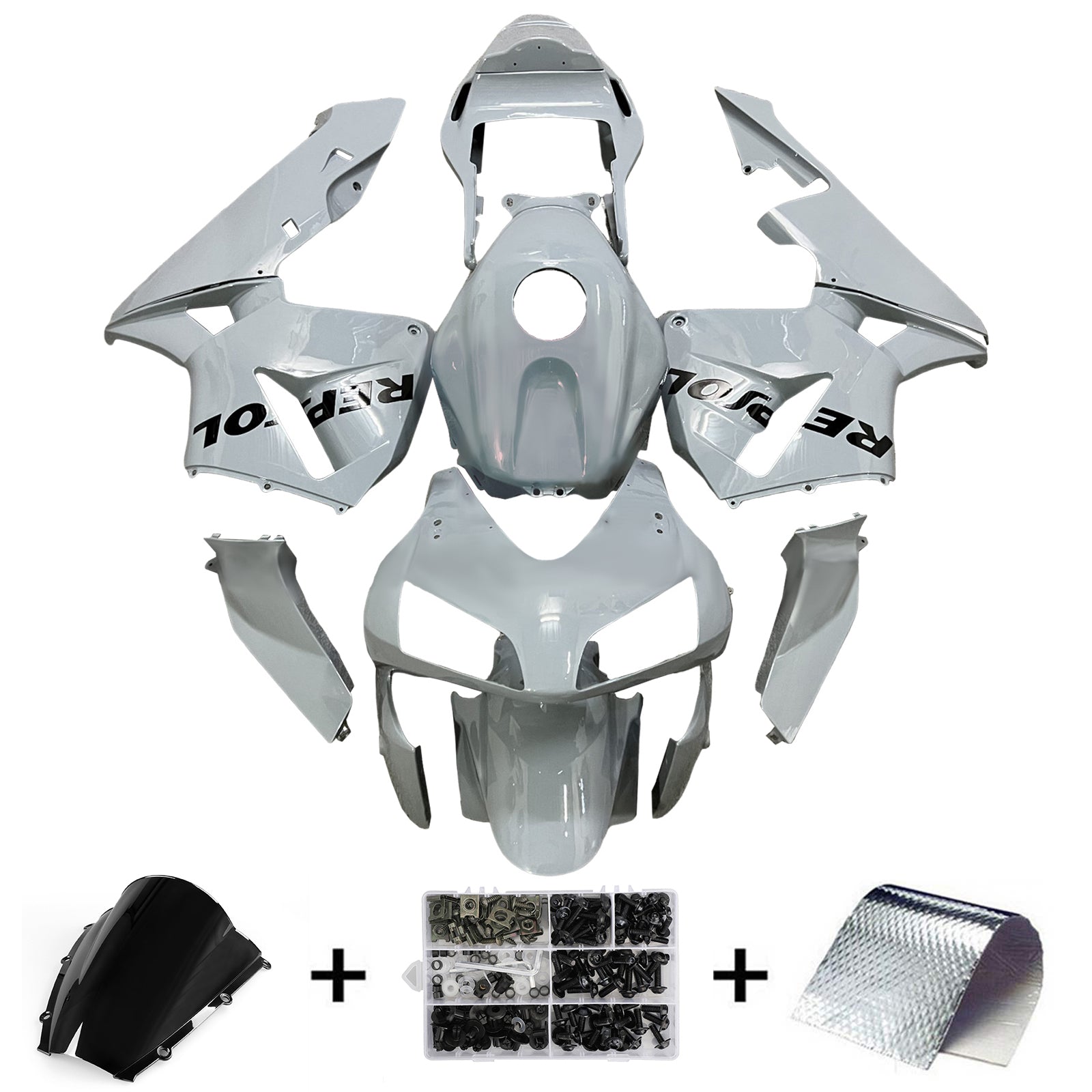 Injection Fairing Kit Bodywork Plastic ABS For Honda CBR600RR 2003-2004 F5
