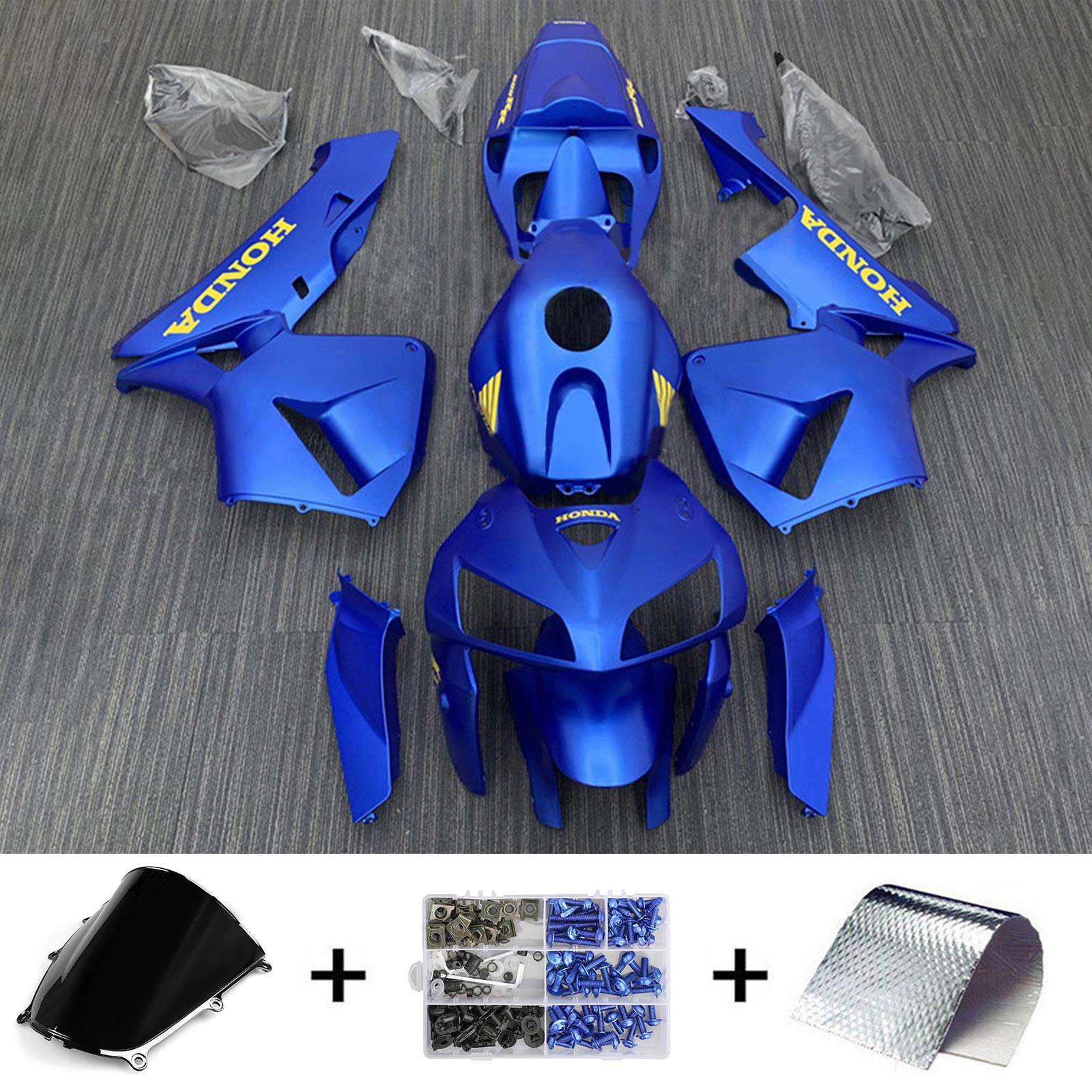2005-2006 Honda CBR600RR F5 Fairing Kit Bodywork Plastic ABS