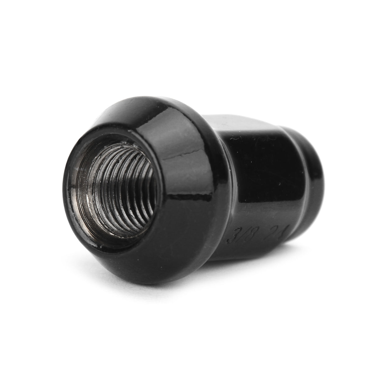 Areyourshop 16 Pack Black 3/8"-24 Tapered Lug Nuts For Polaris Ranger 700 RZR 900XP 800 570