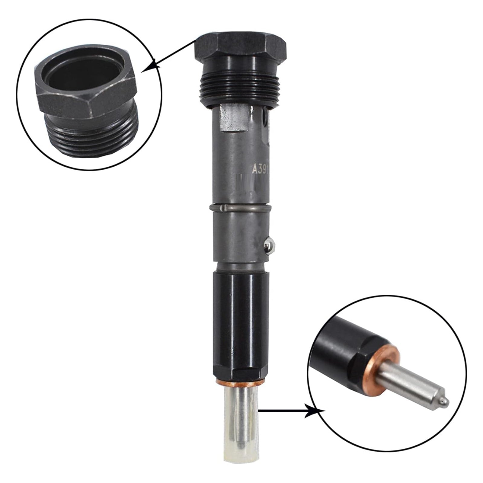 1989-2993 Dodge D250 D350 Cummins 5.9L 12V 6Pcs Fuel Injector 0432131837 3919350
