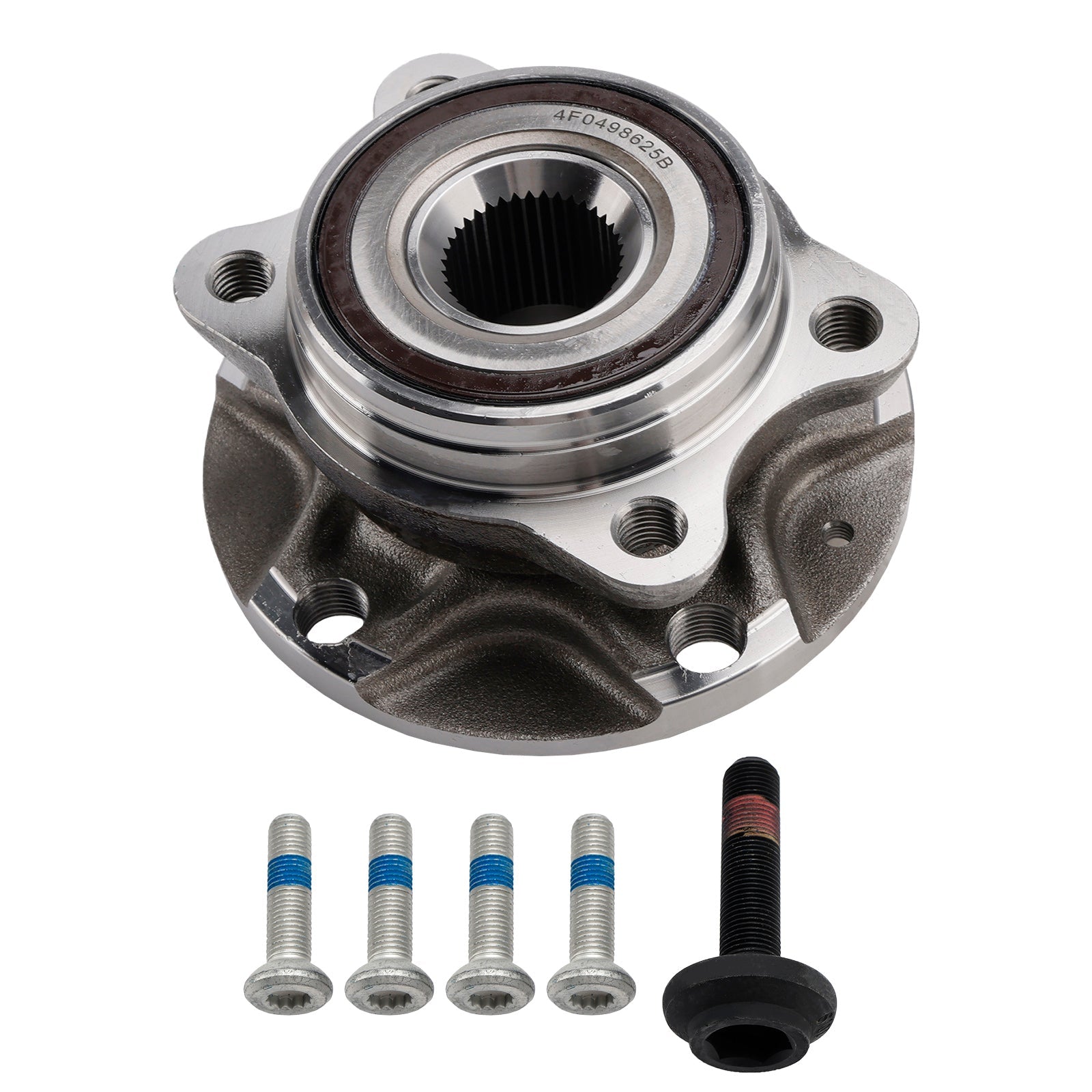 2005-2008 Audi A6 Quattro V8 4.2L Front Wheel Hub Bearing Assembly 4D0407613E