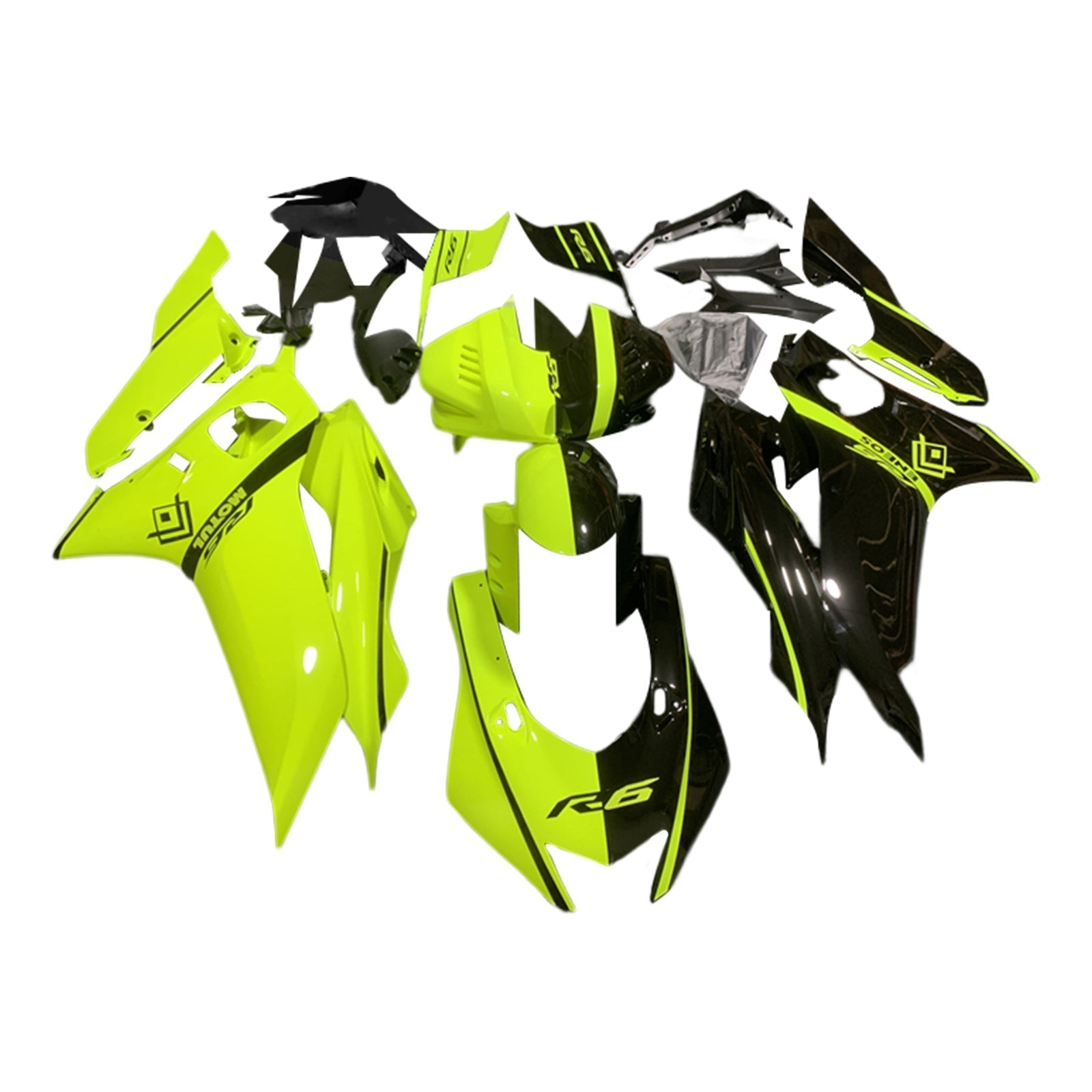 2017-2022 Yamaha YZF-R6 Fairing Kit Bodywork Plastic ABS