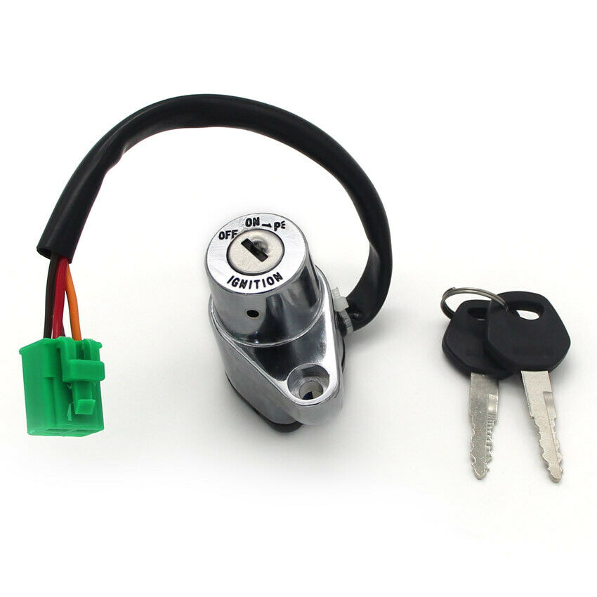 1995-1997 Suzuki VS600 Ignition Key Switch Lock Set 37110-38A04 37110-38A03 Generic