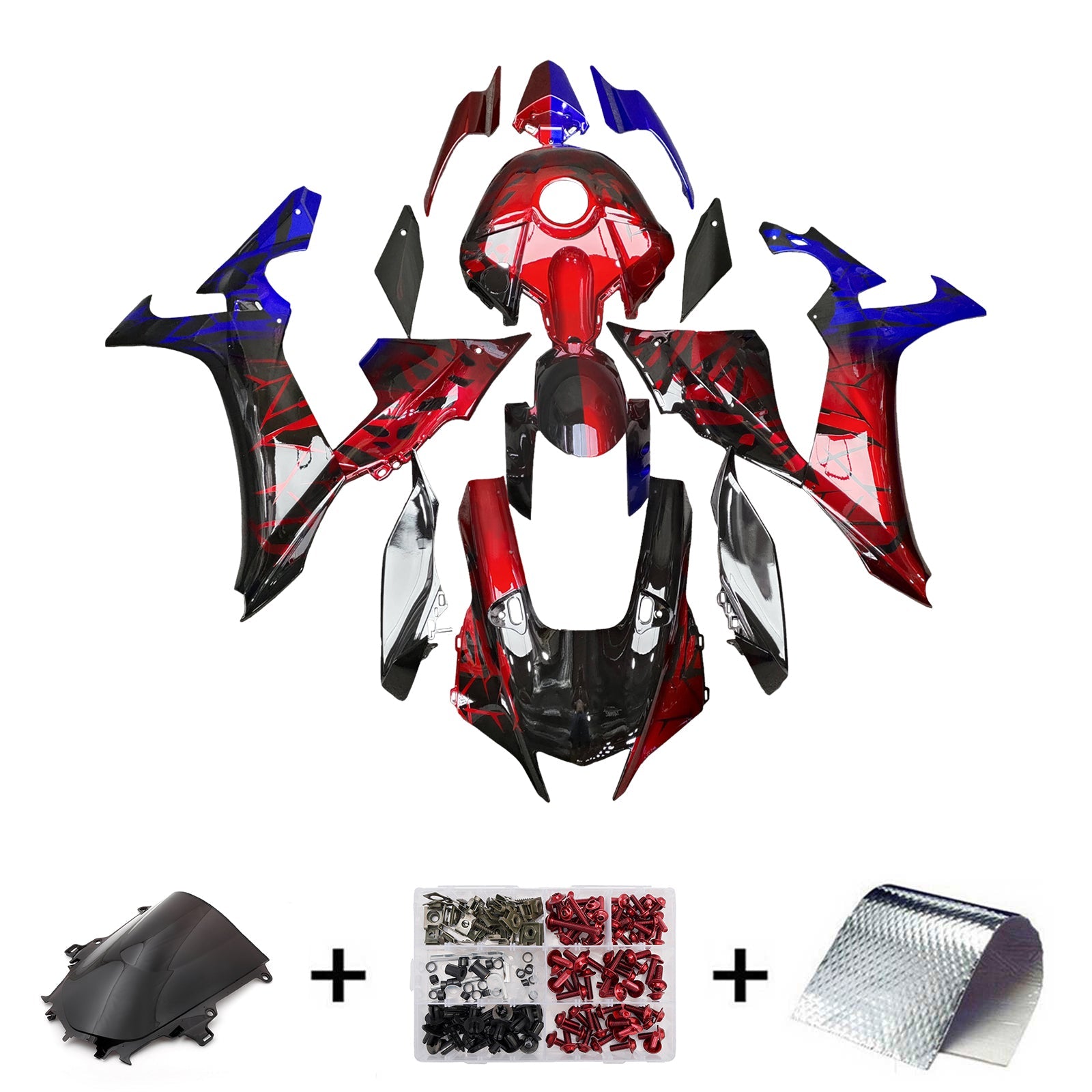 Injection Fairing Kit Bodywork Plastic ABS fit For Yamaha YZF-R1 2020-2026