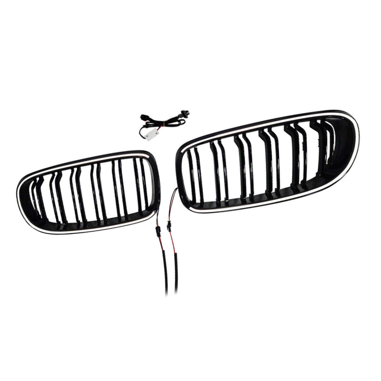 2009-2011 Fit BMW 3 Series E90/E91 LCI Double Rib Front Kidney Grill Grille