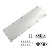Billet Aluminum Engine Lifter Area Oil Cover 551605 For Chevy Gen IV