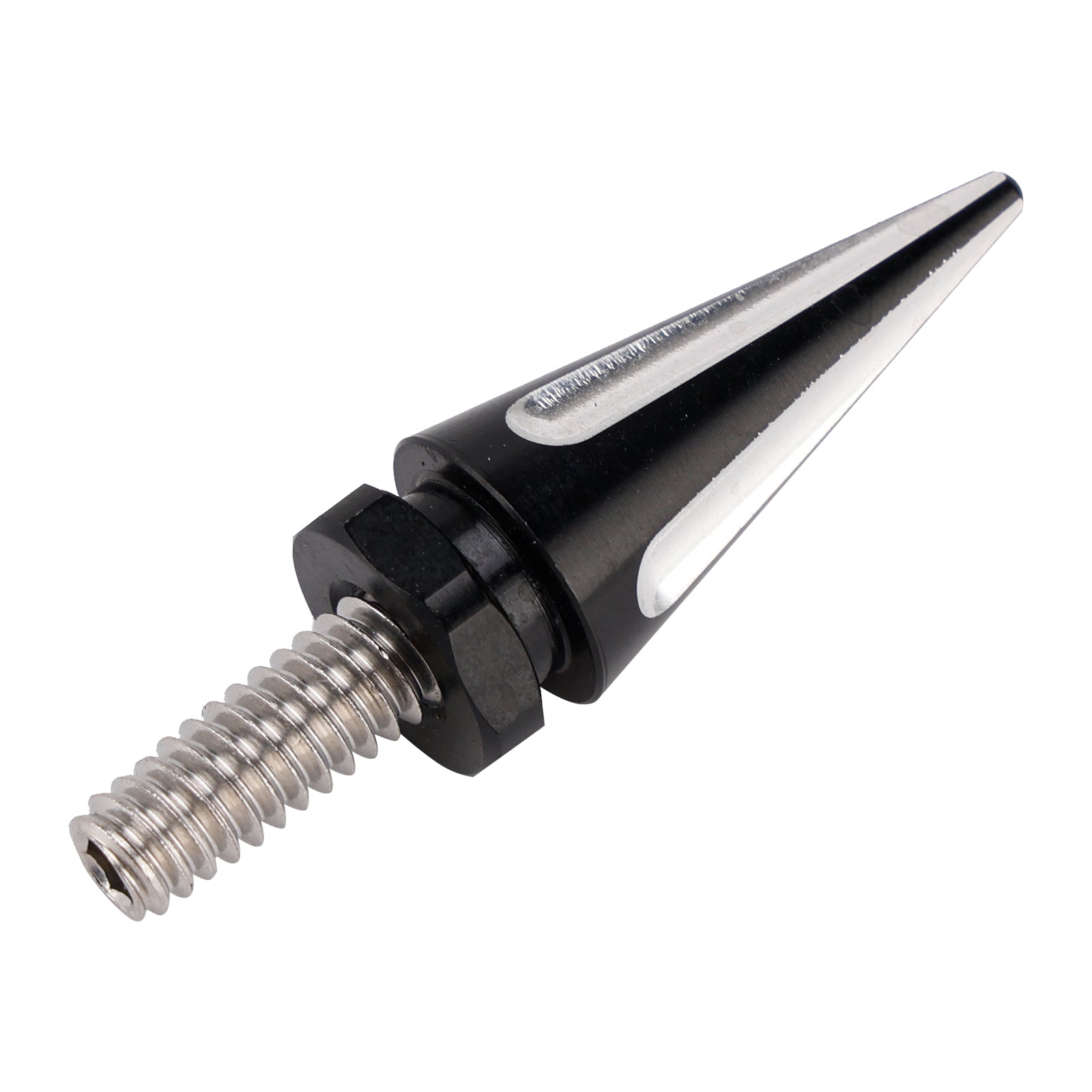 3 Spiked Windshield Bolts For Street Glide FLHX Electra Glide FLHT 14-24 Black