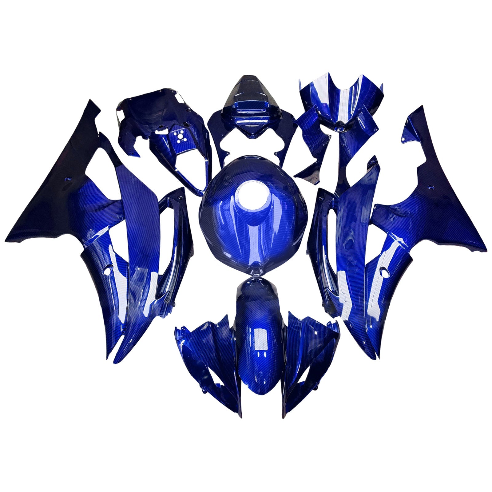 Injection Fairing Kit Bodywork Plastic ABS For Yamaha YZFR6 YZF-R6 2008-2016