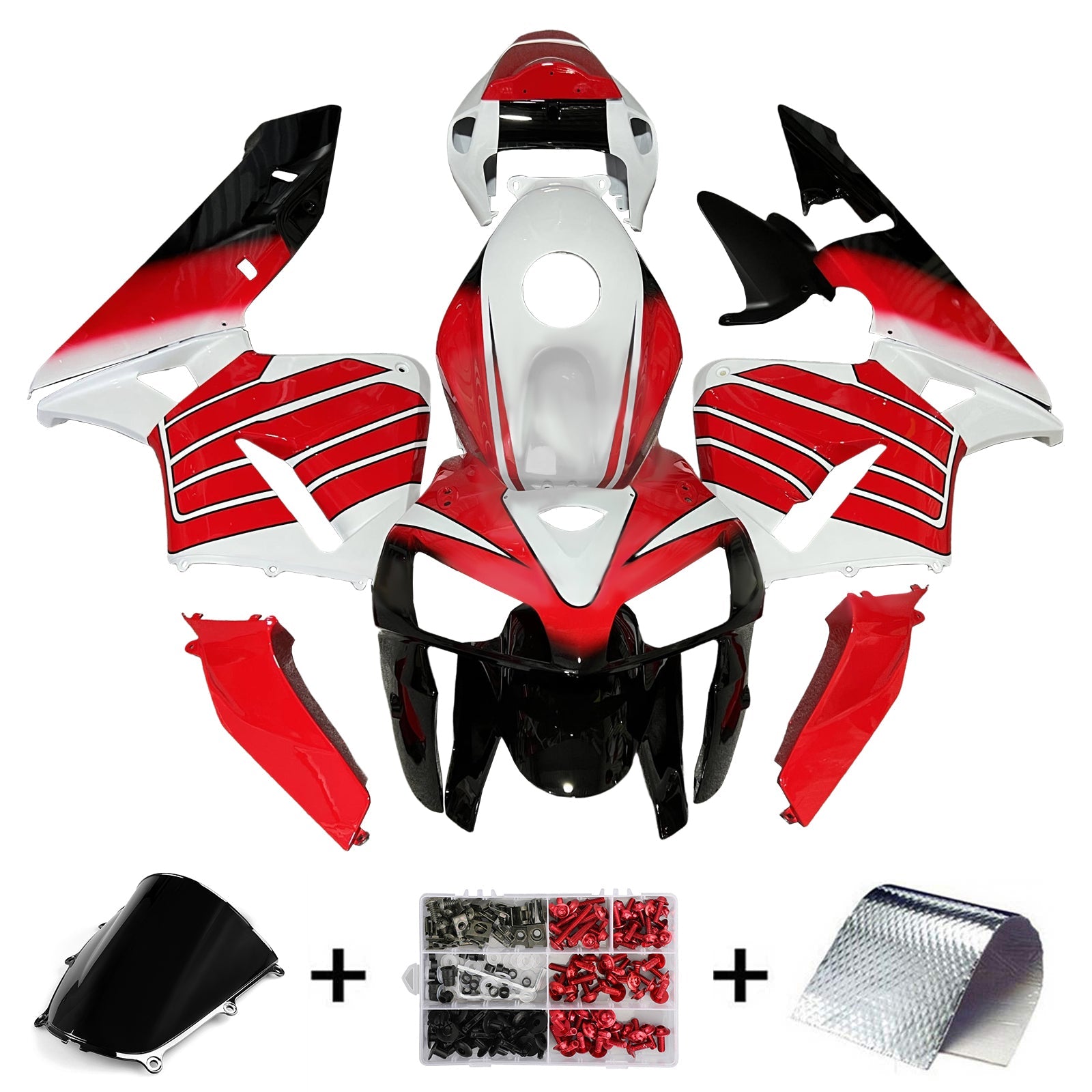 Injection Fairing Kit Bodywork Plastic ABS For Honda CBR600RR 2005-2006 F5