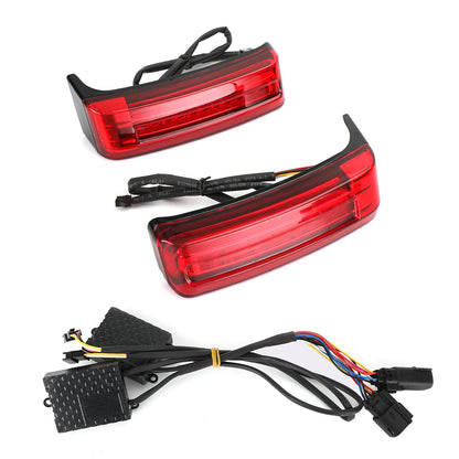 14-21 Touring Generic LED Saddlebag Saddle Bags Run Brake Turn Lamp Lights For