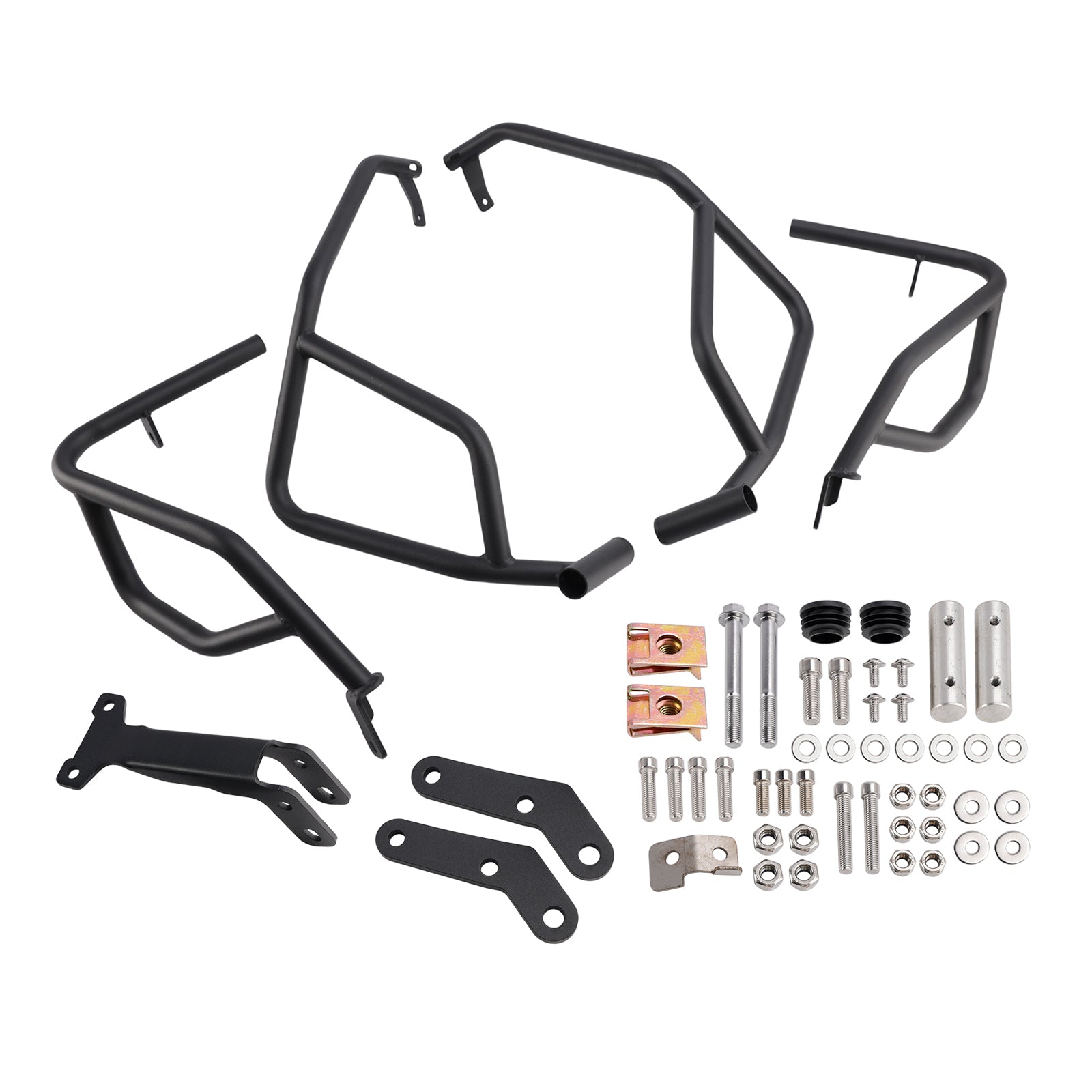 2023-2024 Honda Xl750 Transalp Engine Guard Crash Bar Frame Protector Bumper Silver