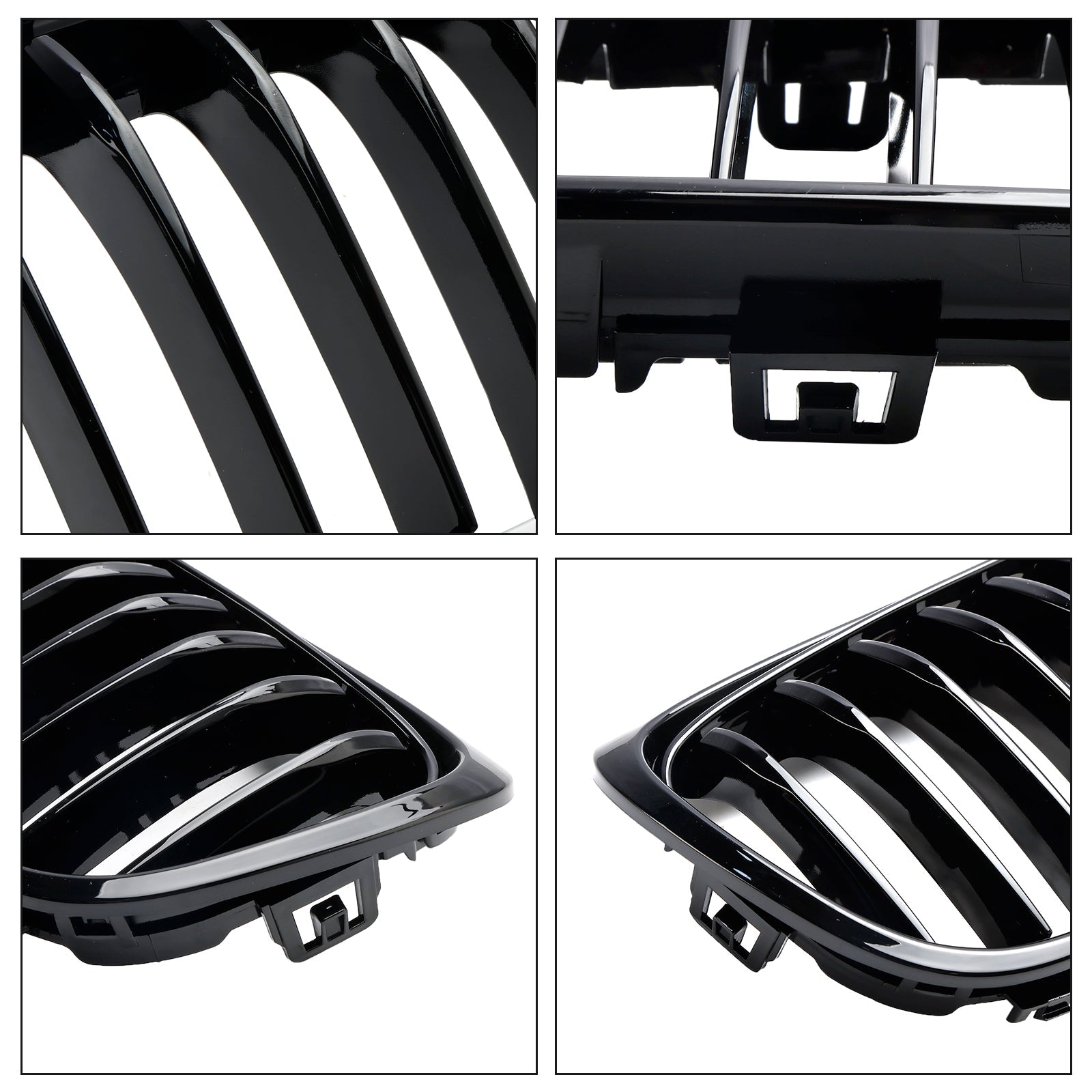 2015-2018 BMW 2 Series Gran Tourer F45 F46 Gloss Black Front Grille Grill Generic
