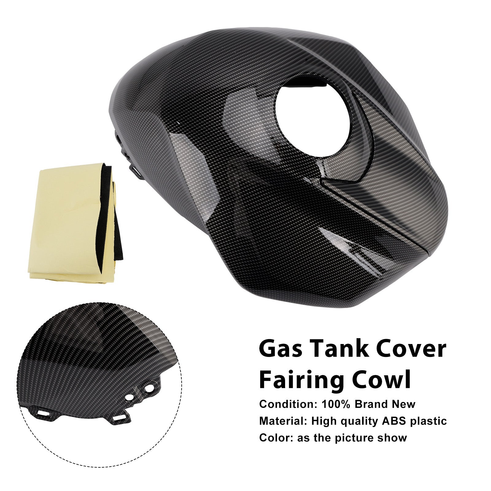 2023-2025 Street Triple 765 R/RS Gas Tank Cover Trim Fairing Cowl