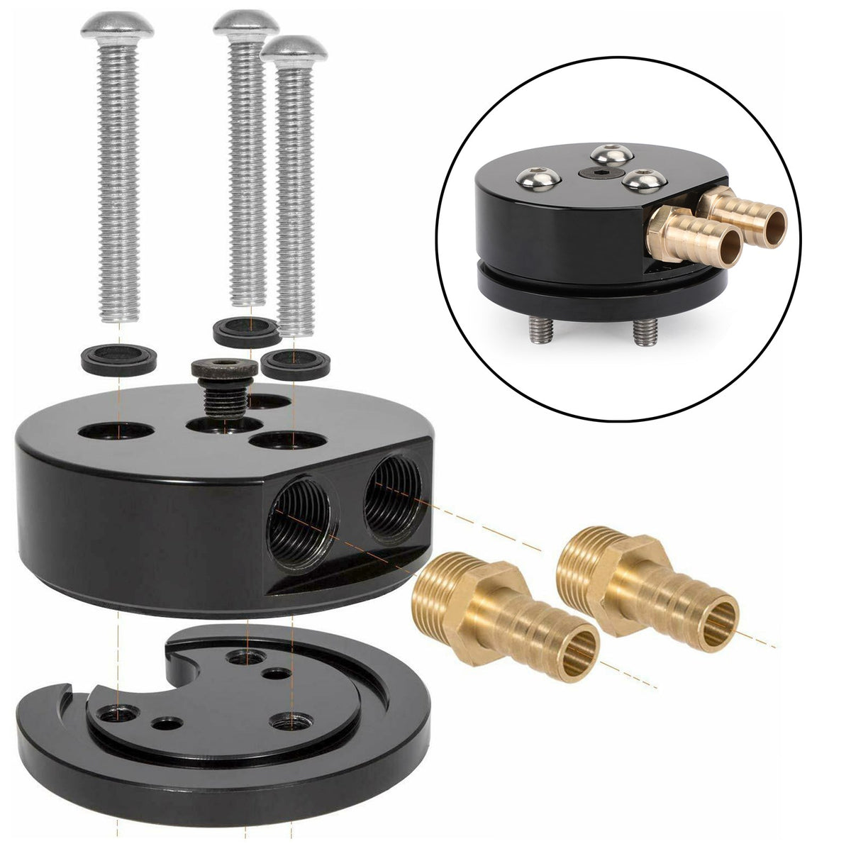 Fuel Tank Sump FASS Airdog Fuelab Pump Fit Cummins Powerstroke Duramax
