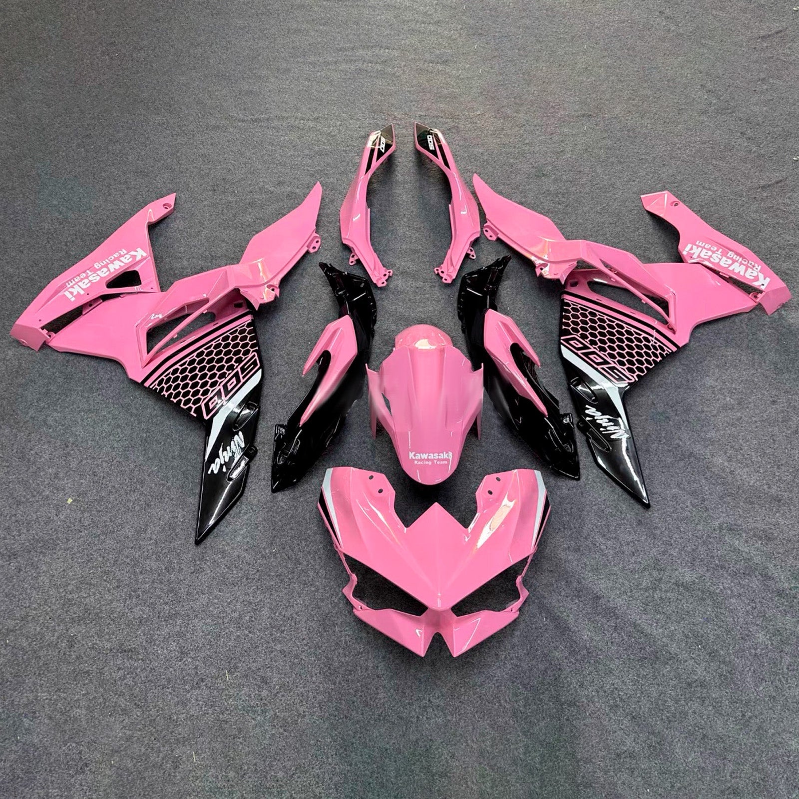 Injection Fairing Kit Bodywork ABS fit For Kawasaki Ninja 500 2024-2025