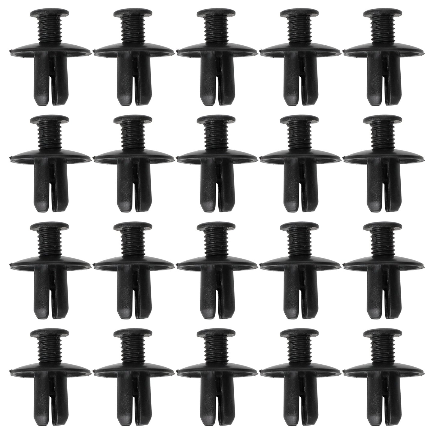 20x 8mm Fairing Clip Screw Rivets Panel Trim for Suzuki GSX, Burgman, V-Strom Generic