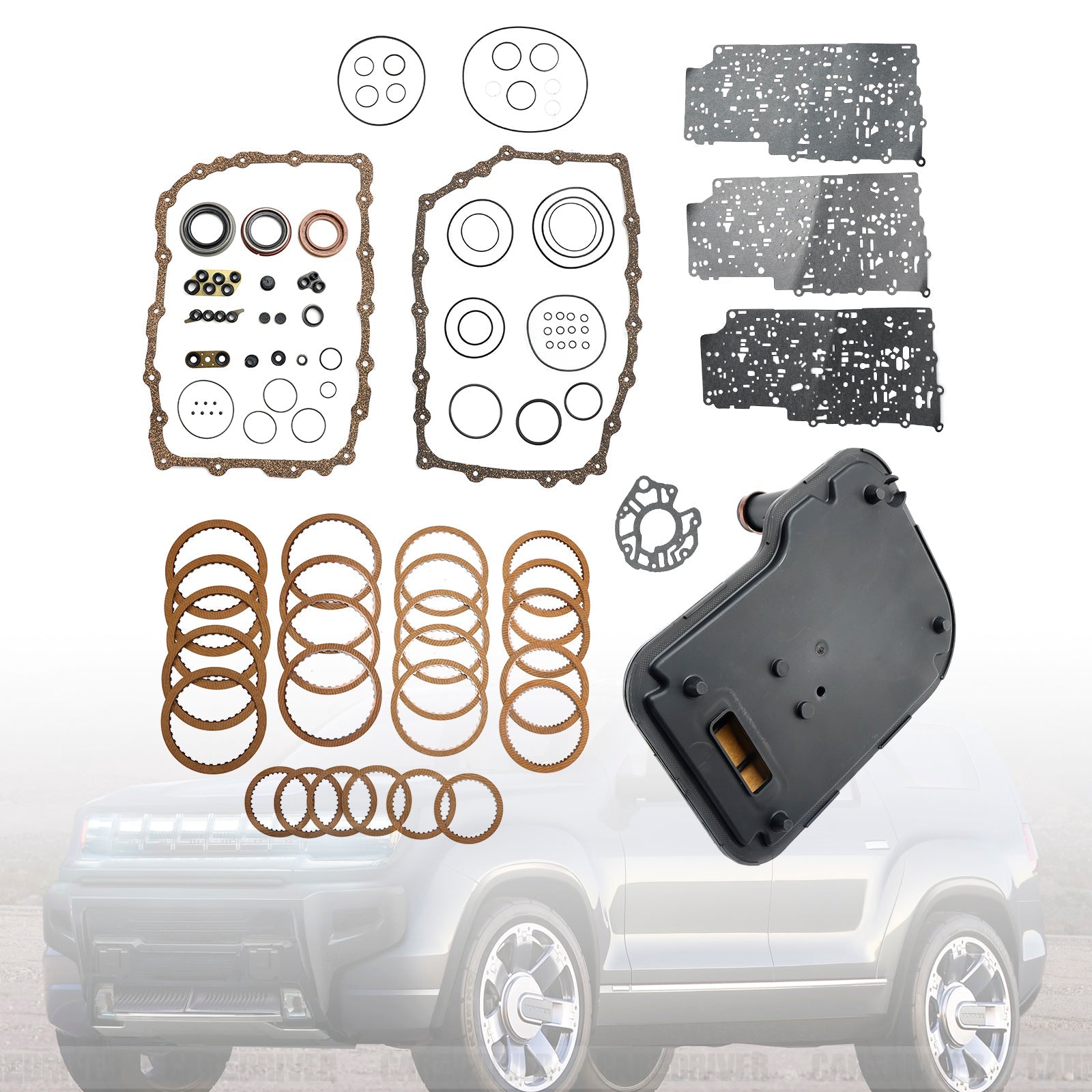 6L90 6L90E 6L80 6L80E Transmission Master Rebuild Kit 24236931 KP33900JAX