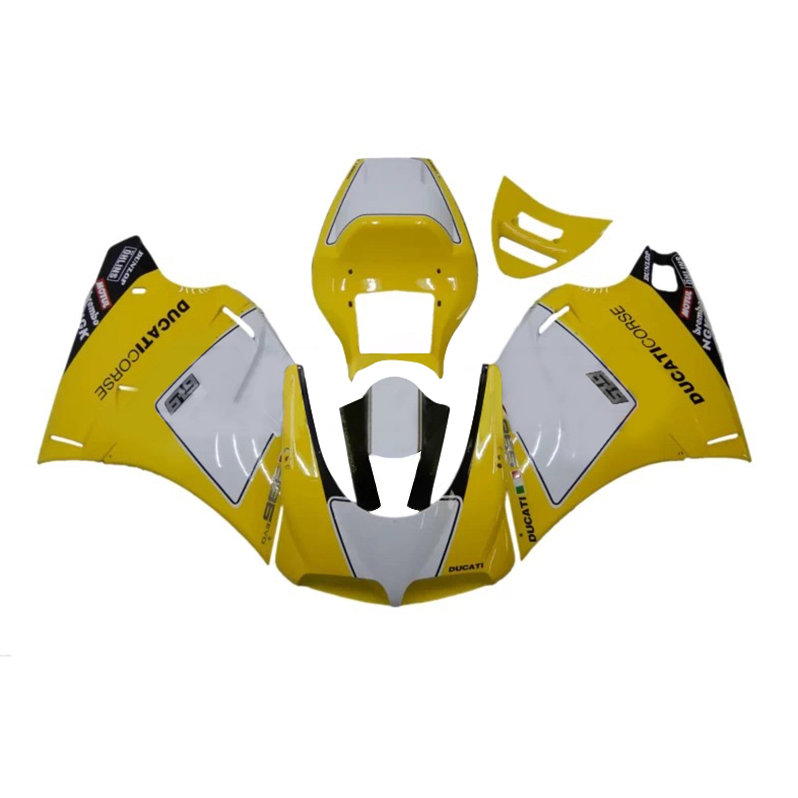 1996-2002 Ducati 996 748 916 998 Fairing Kit Bodywork ABS #103