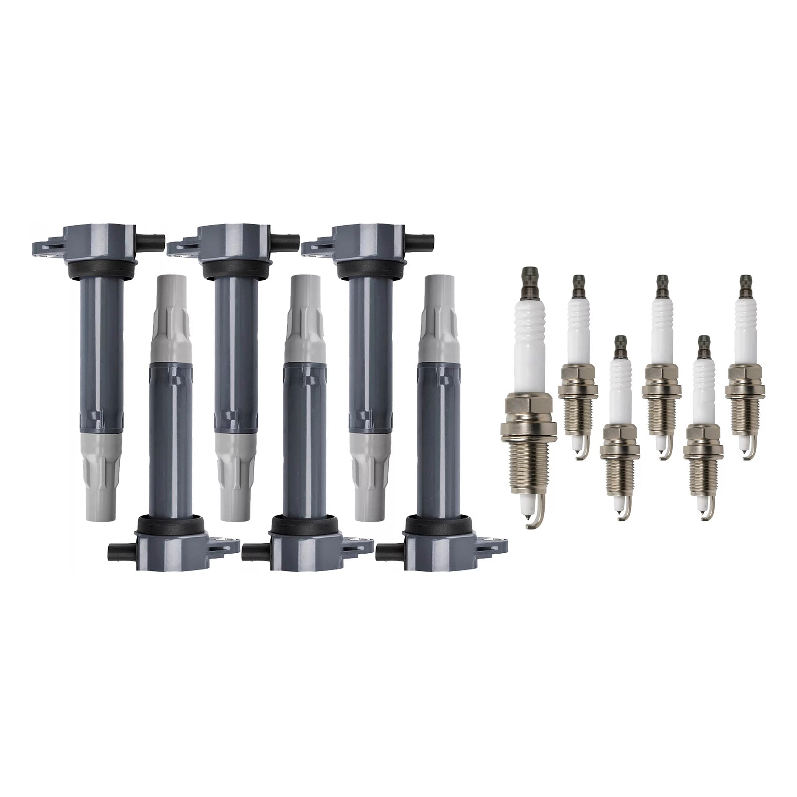 2007-2008 Chrysler Pacifica V6 4.0L 6pcs Ignition Coil & Spark Plugs UF502 4606869 4606869AA