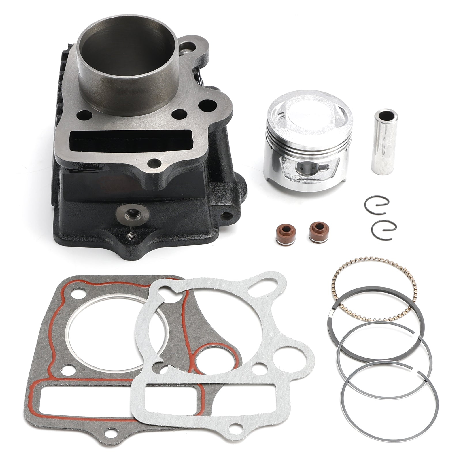 1969-1972 Honda CL70 Scrambler Top End Rebuild Kit Cylinder Head Piston 12101-GB0-910 12200-GB0-913