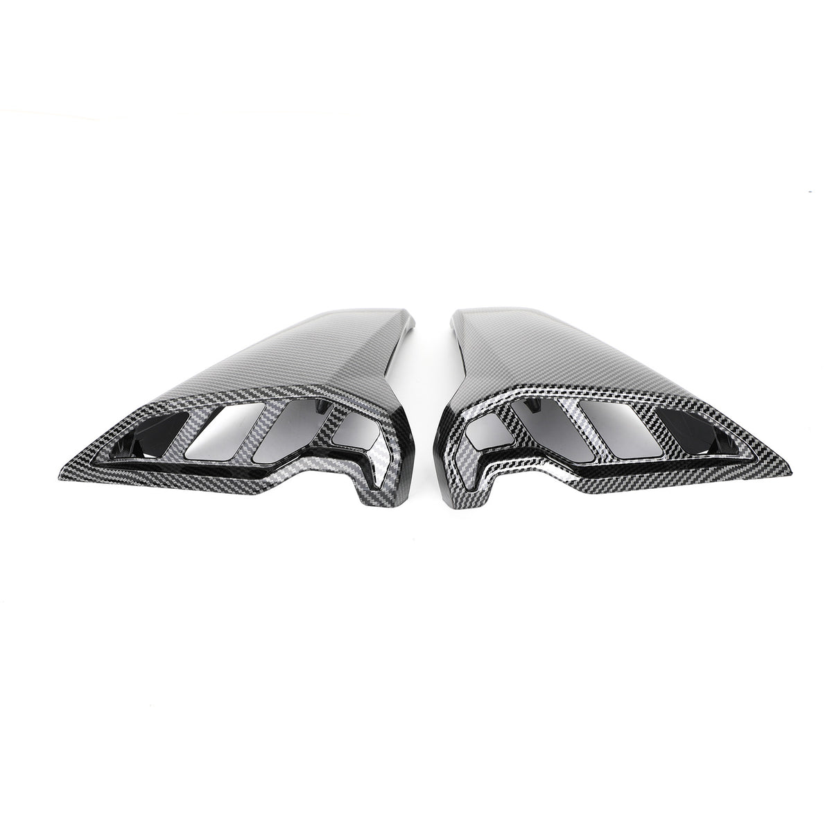 Carbon Air Intake Inlet Ram Tube Scoop Covers Fit for Yamaha FZ09 MT09 2017-2020