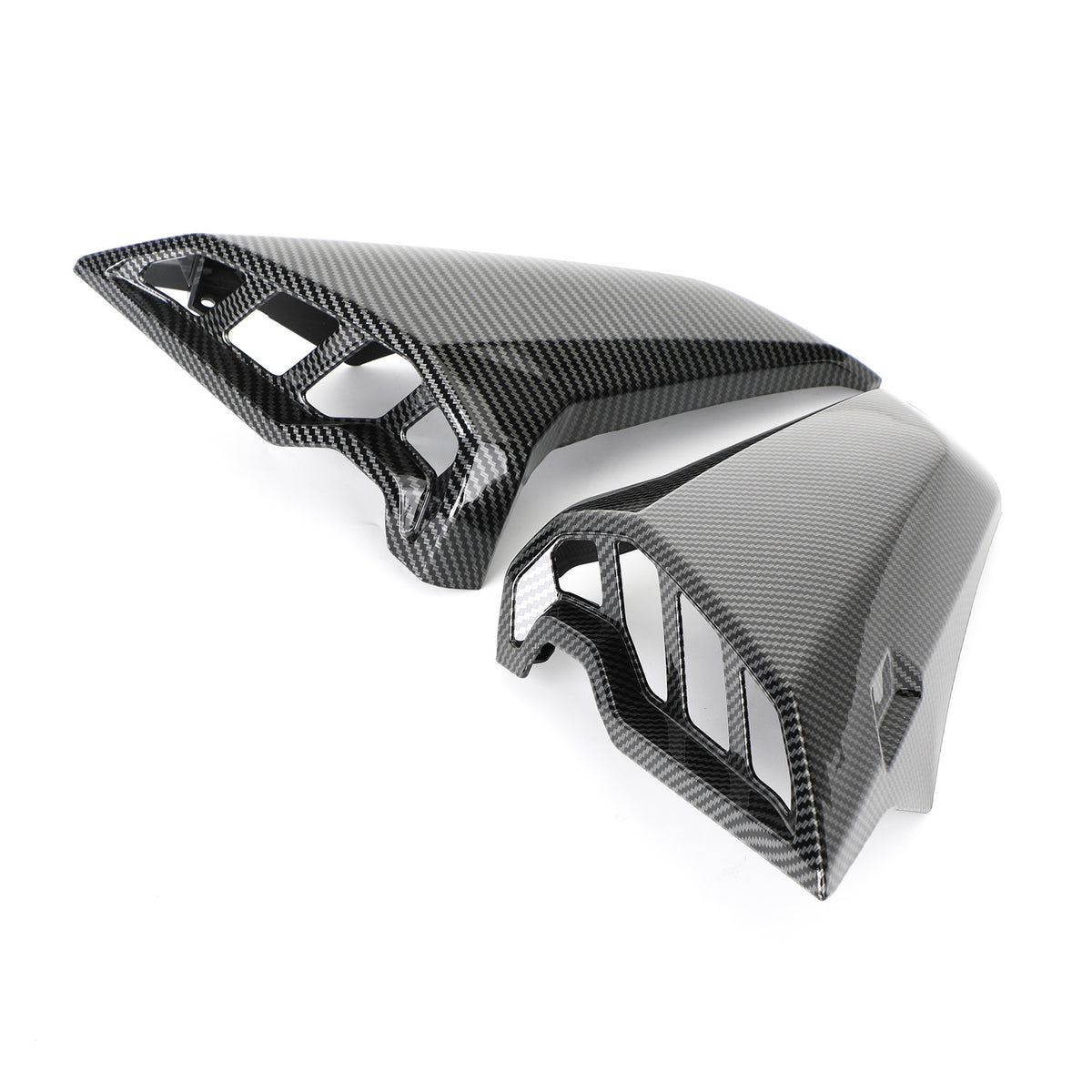 Carbon Air Intake Inlet Ram Tube Scoop Covers Fit for Yamaha FZ09 MT09 2017-2020