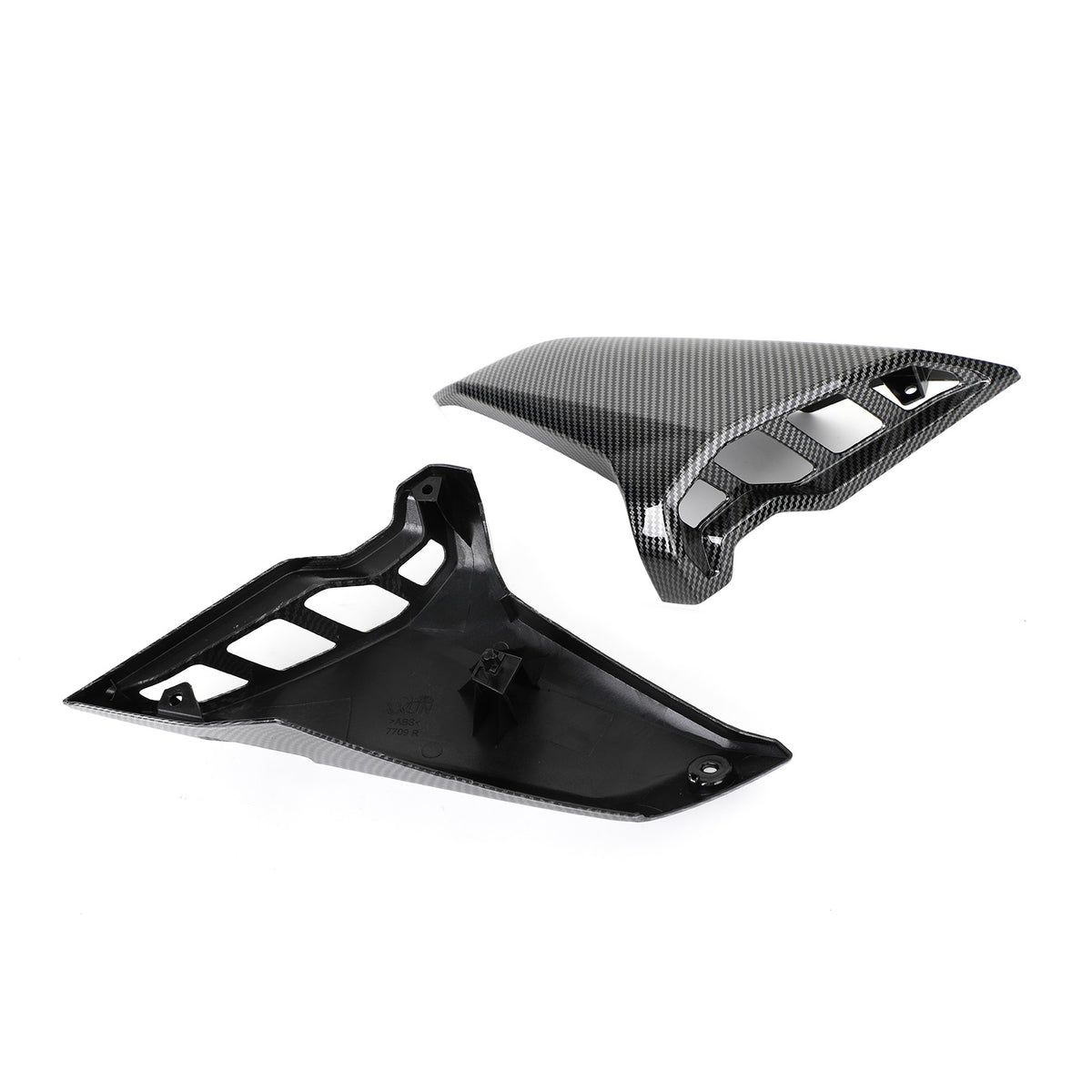 Carbon Air Intake Inlet Ram Tube Scoop Covers Fit for Yamaha FZ09 MT09 2017-2020