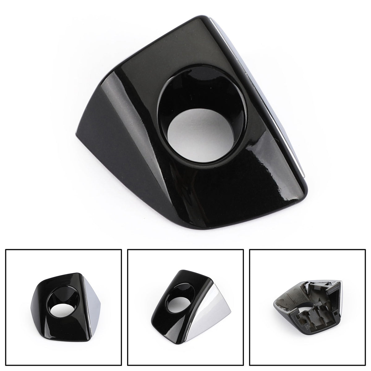 Chrome Front Left Cap Door Handle Key Hole Cover 4H1837879B For AUDI A6 A7