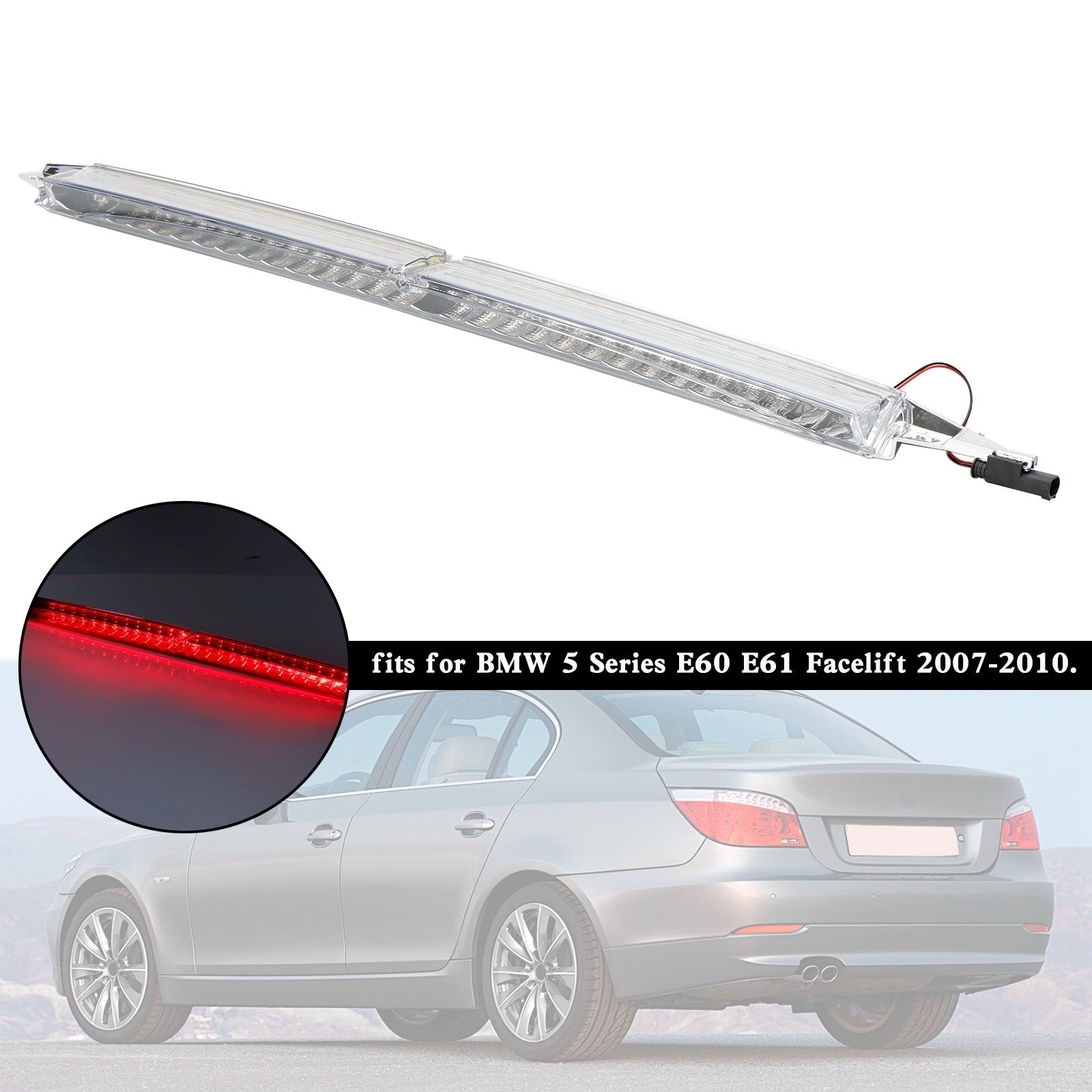 2007-2010 MW 5 Series E60 E61 Facelift Third Brake Light 63256925902