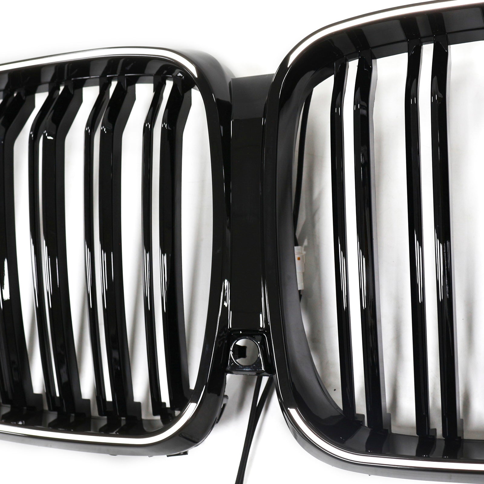 2019-2022 BMW X5 G05 M-Performance Double Slat Black Front Kidney Grille 51137454887