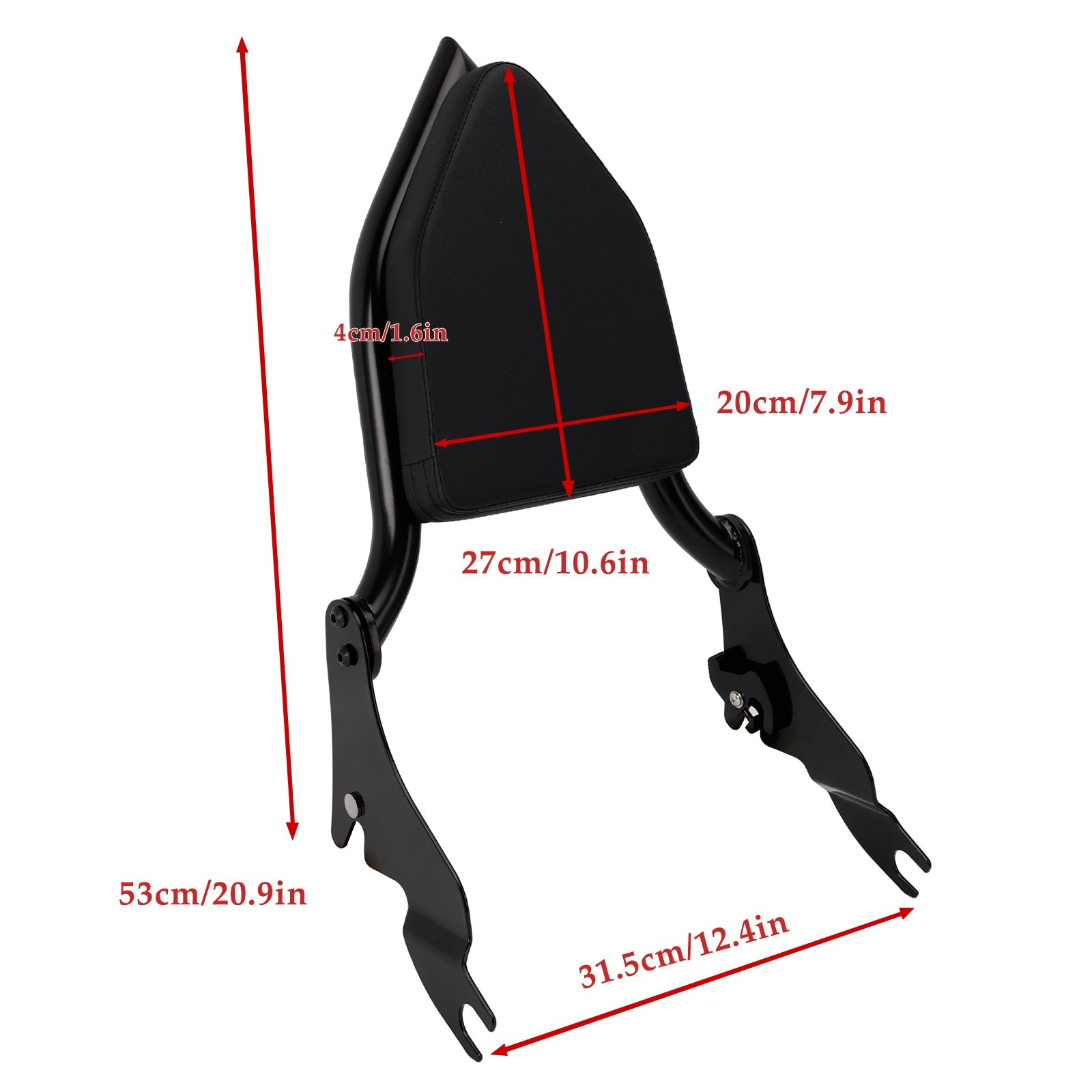 2009-2024 STREET GLIDE FLHX Passenger Sissy Bar Backrest