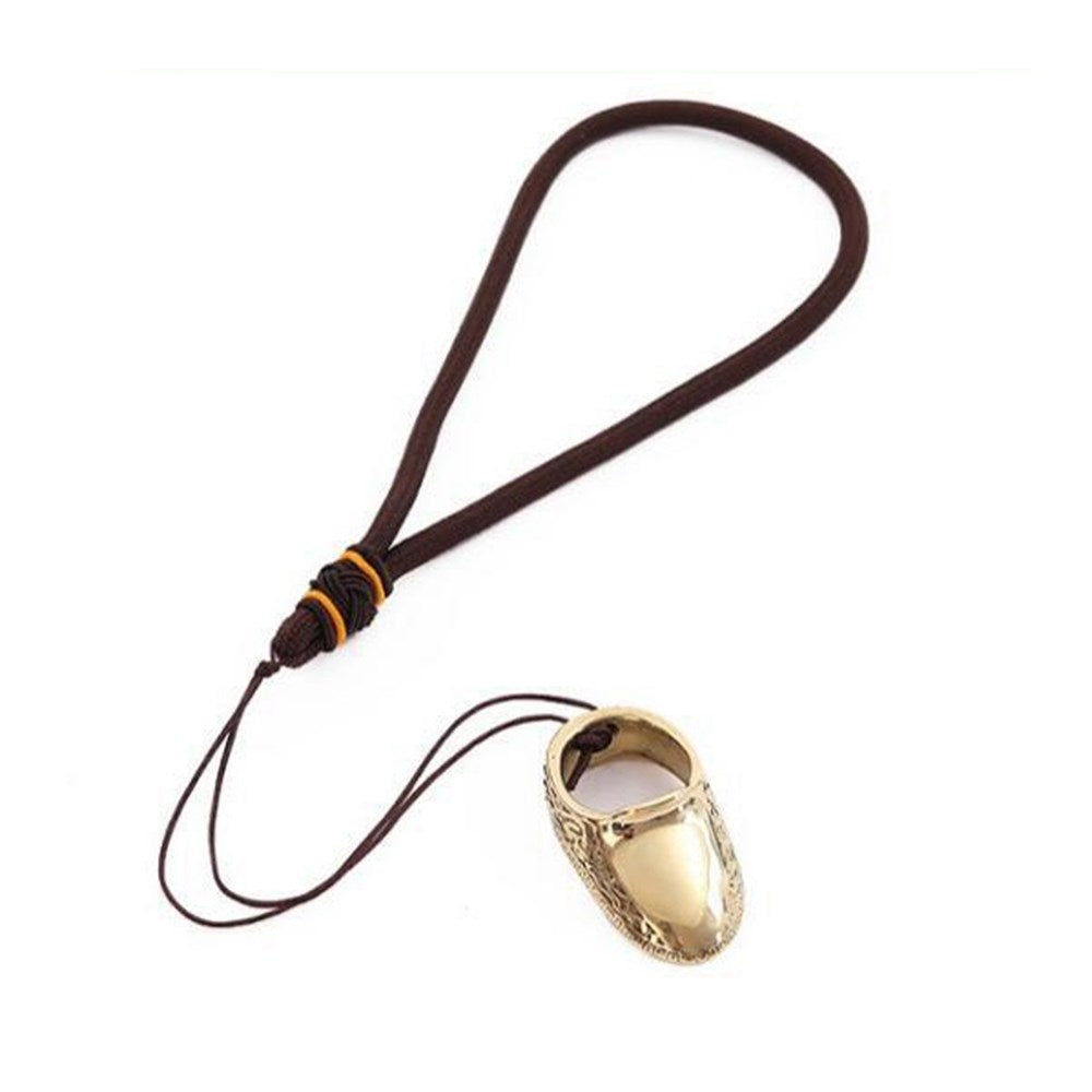 Archery 20mm Copper Thumb Ring Finger Guard Protector Gear Bow Hunting